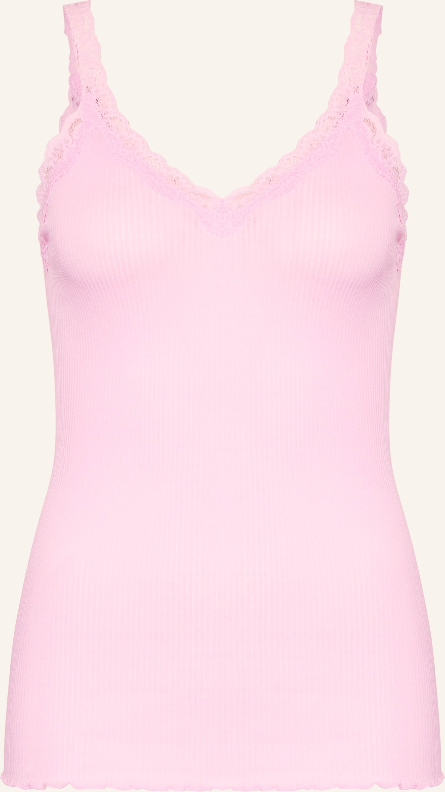 Rosemunde Top Balta rosa