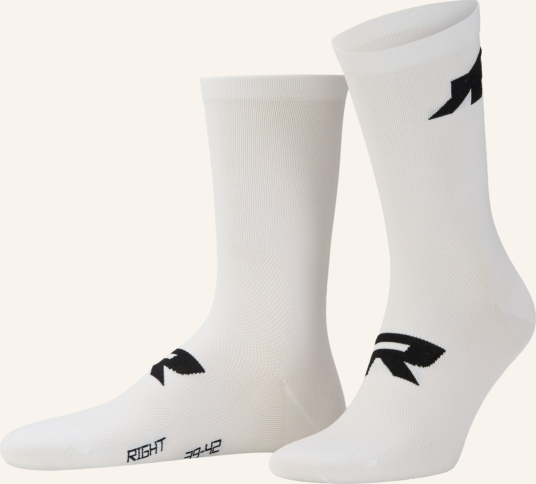 Assos 2er-Pack Radsocken R Socks s11 weiss
