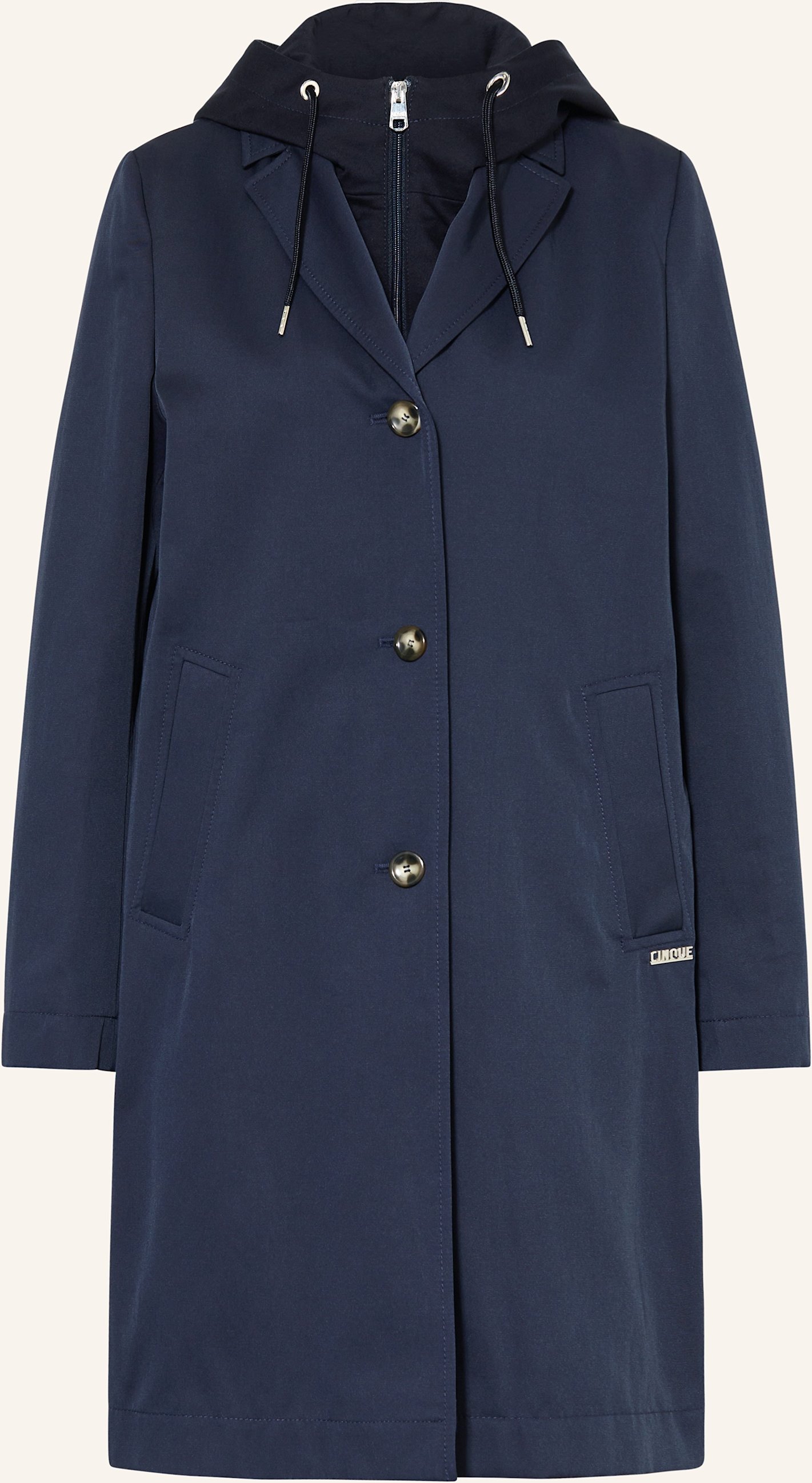 Cinque Mantel Cimiracle_Sun Mit Herausnehmbarer Blende Und Kapuze blau