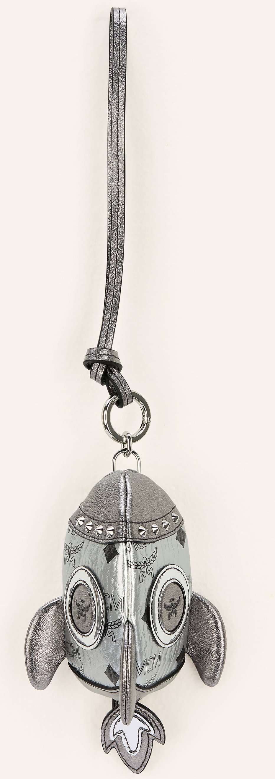 Mcm Taschenanhänger Aren Rocket silber