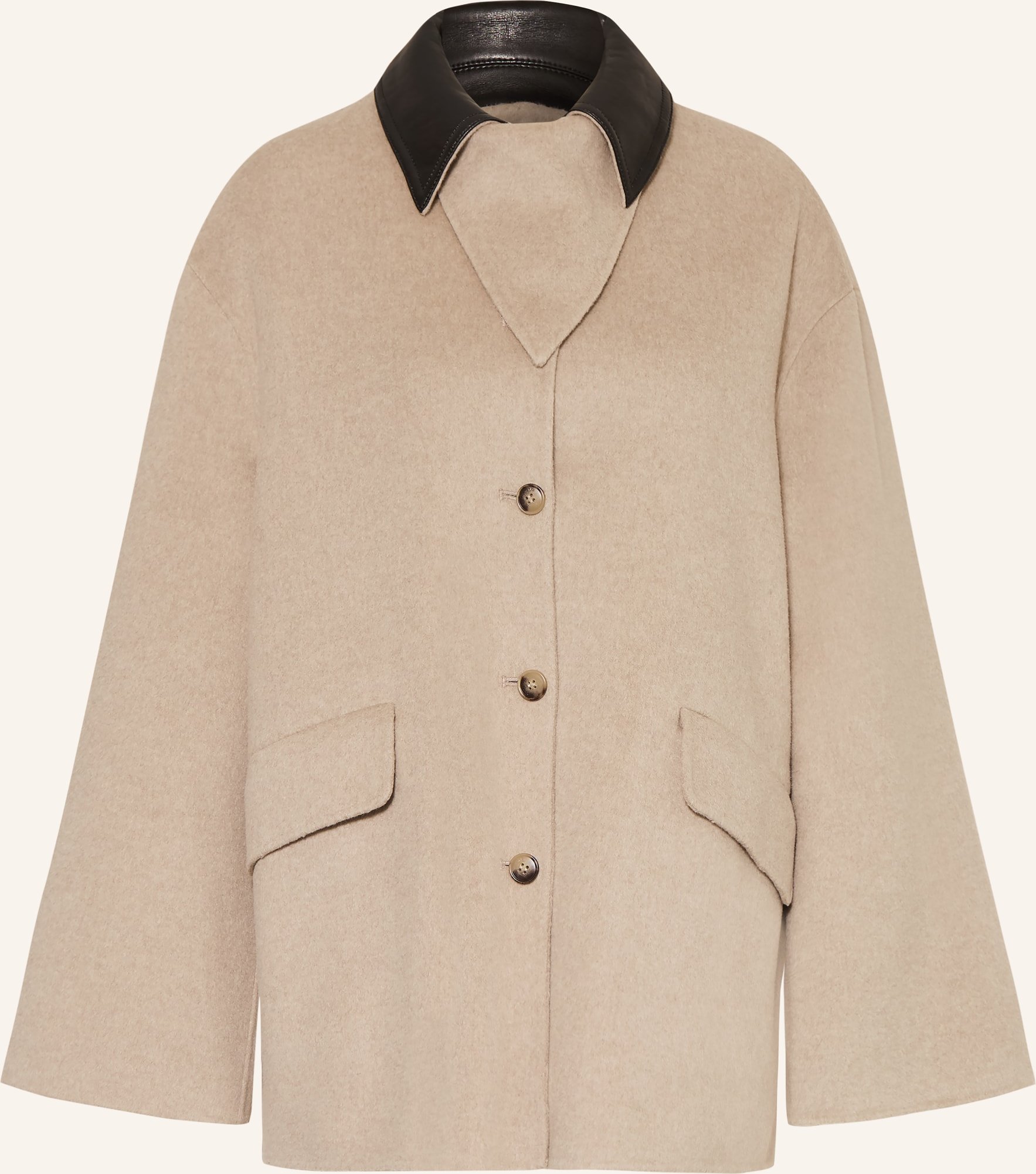 Nanushka Cabanmantel Jada grau