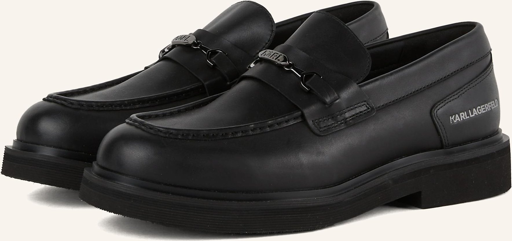 Karl Lagerfeld Flache Schuhe schwarz