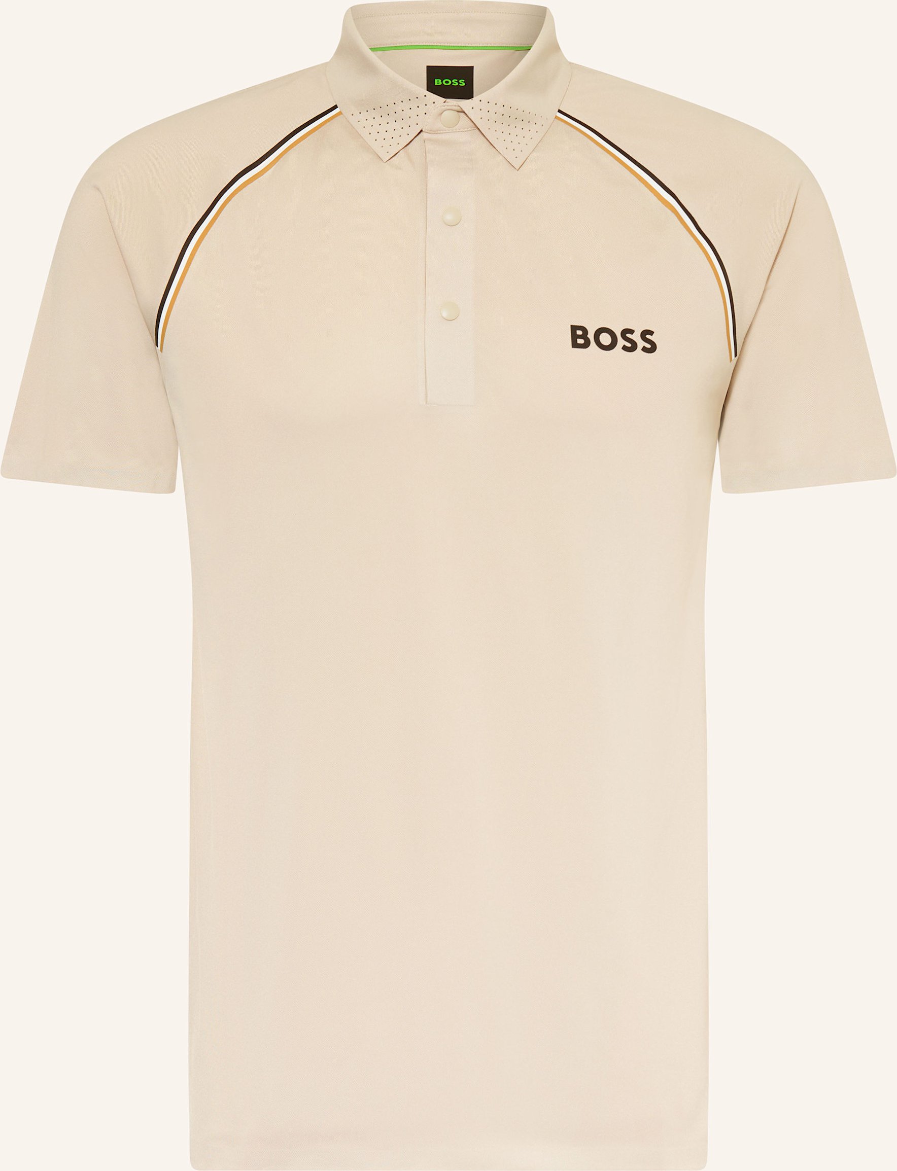 Thumbnail - Boss Funktions-Poloshirt Patteo Toc beige