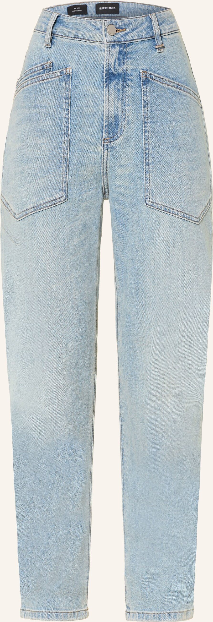 Elias Rumelis Straight Jeans Sendy blau