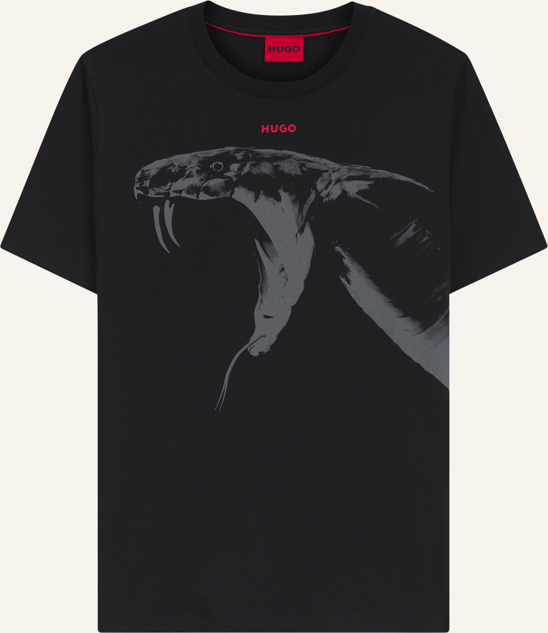 Hugo T-Shirt Dikobra_In Regular Fit schwarz