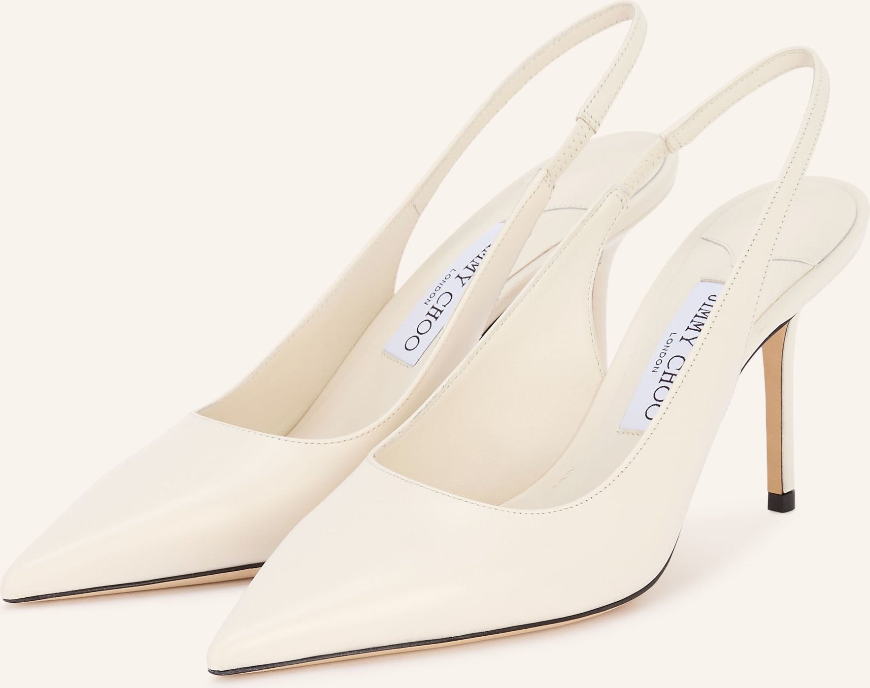 Jimmy Choo Slingpumps Love 85 weiss