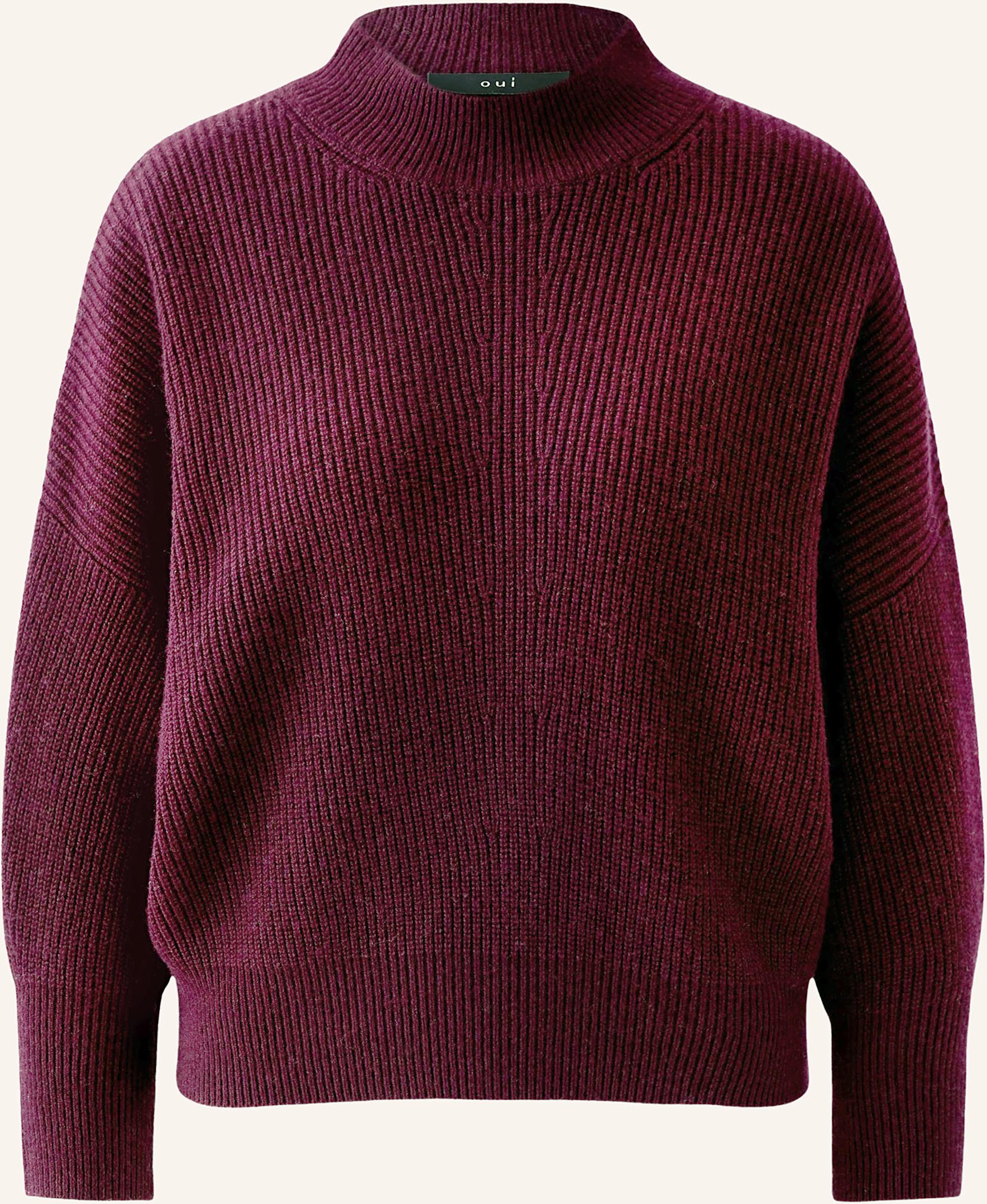 Thumbnail - Oui Pullover Mit 3/4-Arm rot