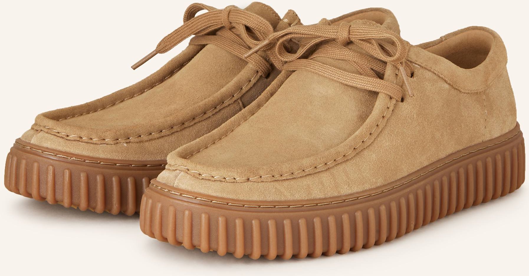 Clarks Schnürer Torhill braun