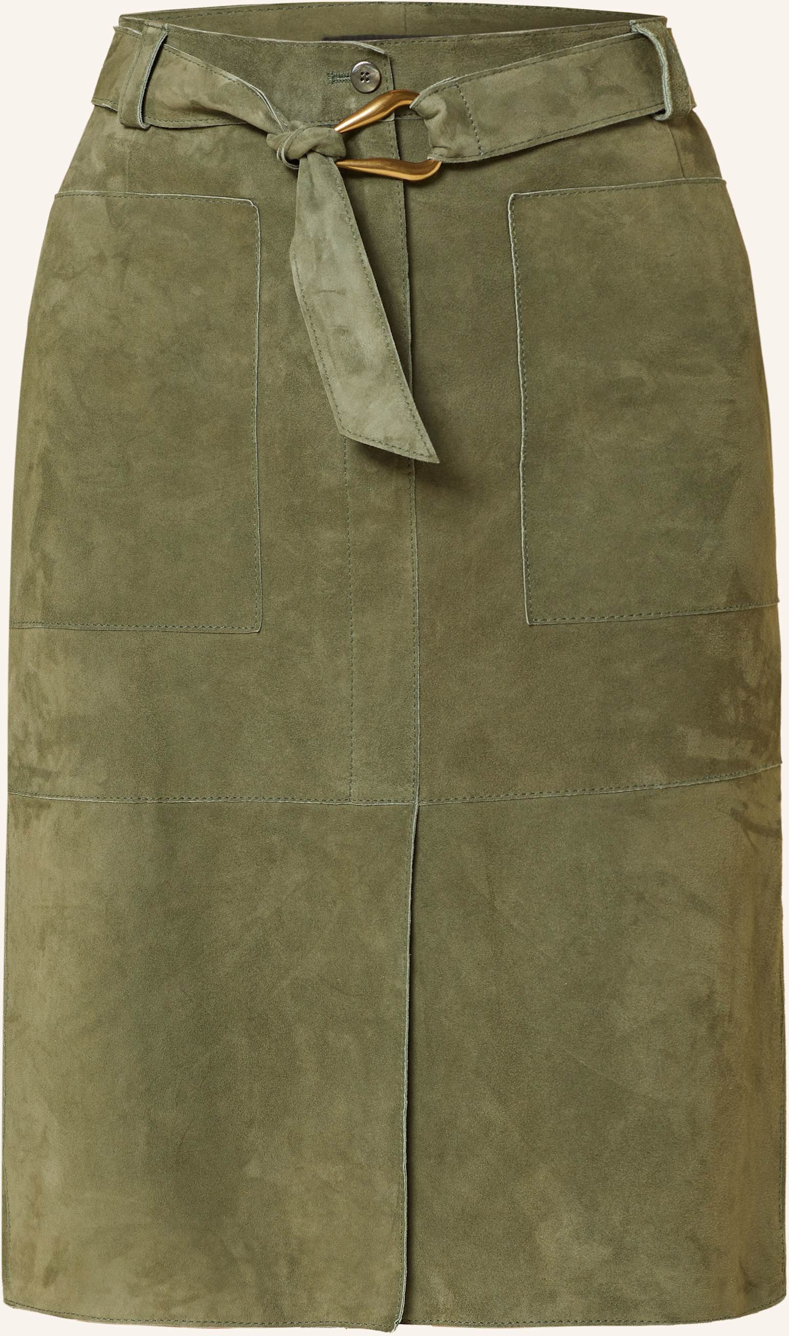 Luisa Cerano Lederrock gruen