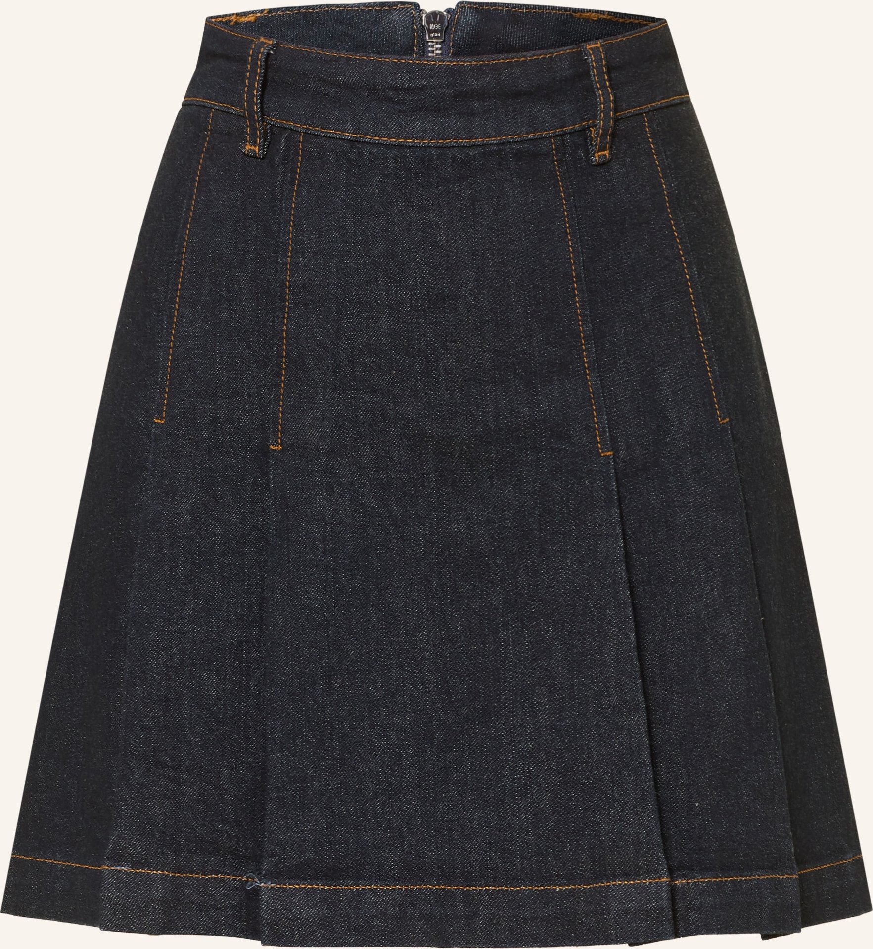 Hugo Faltenrock Gerelise blau