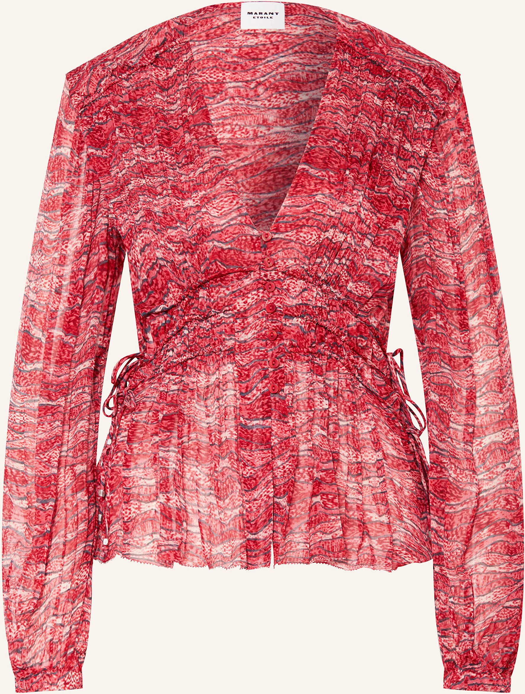 Thumbnail - Marant Étoile Bluse Axeline rot