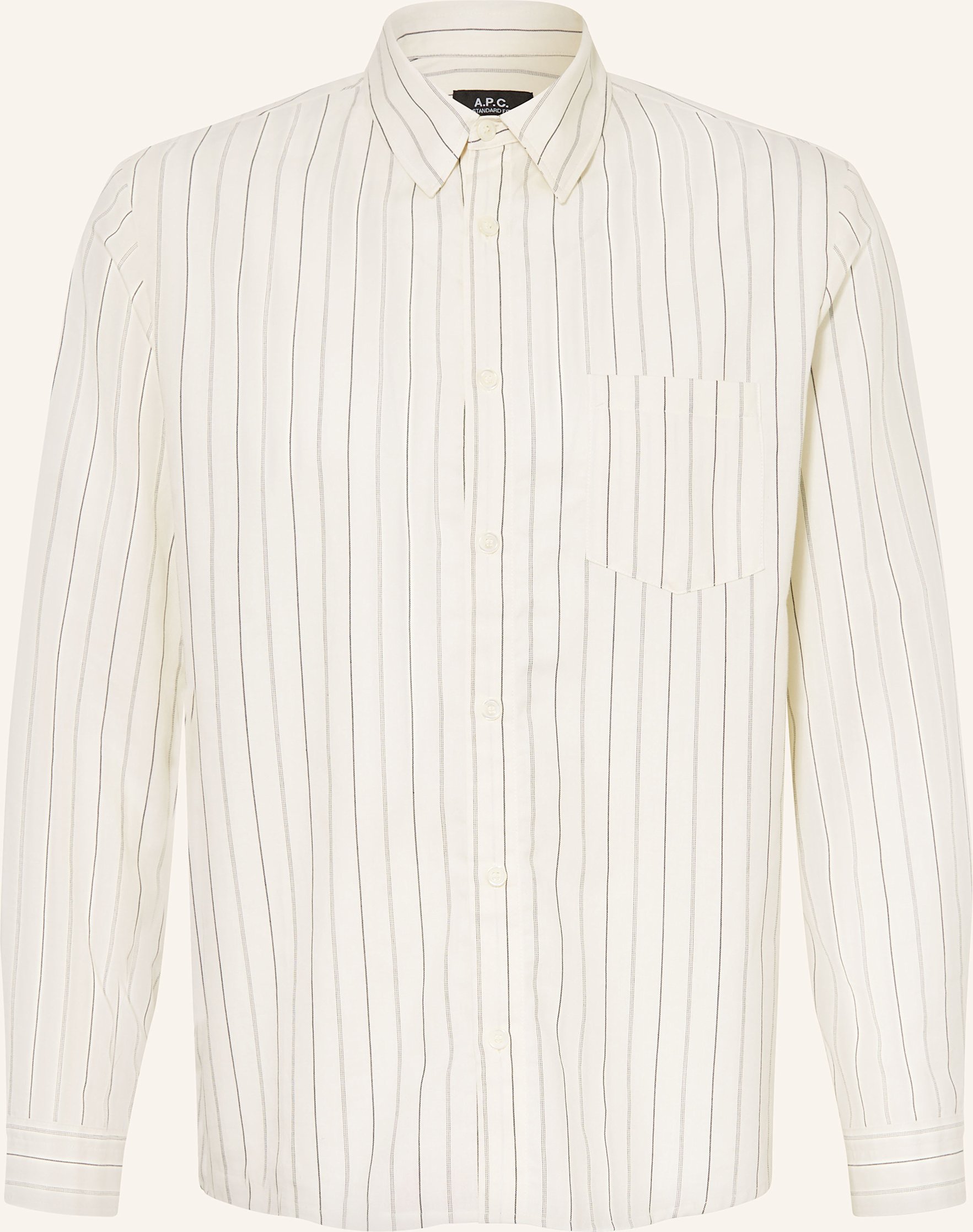 A.P.C. Hemd Clement Standard Fit weiss