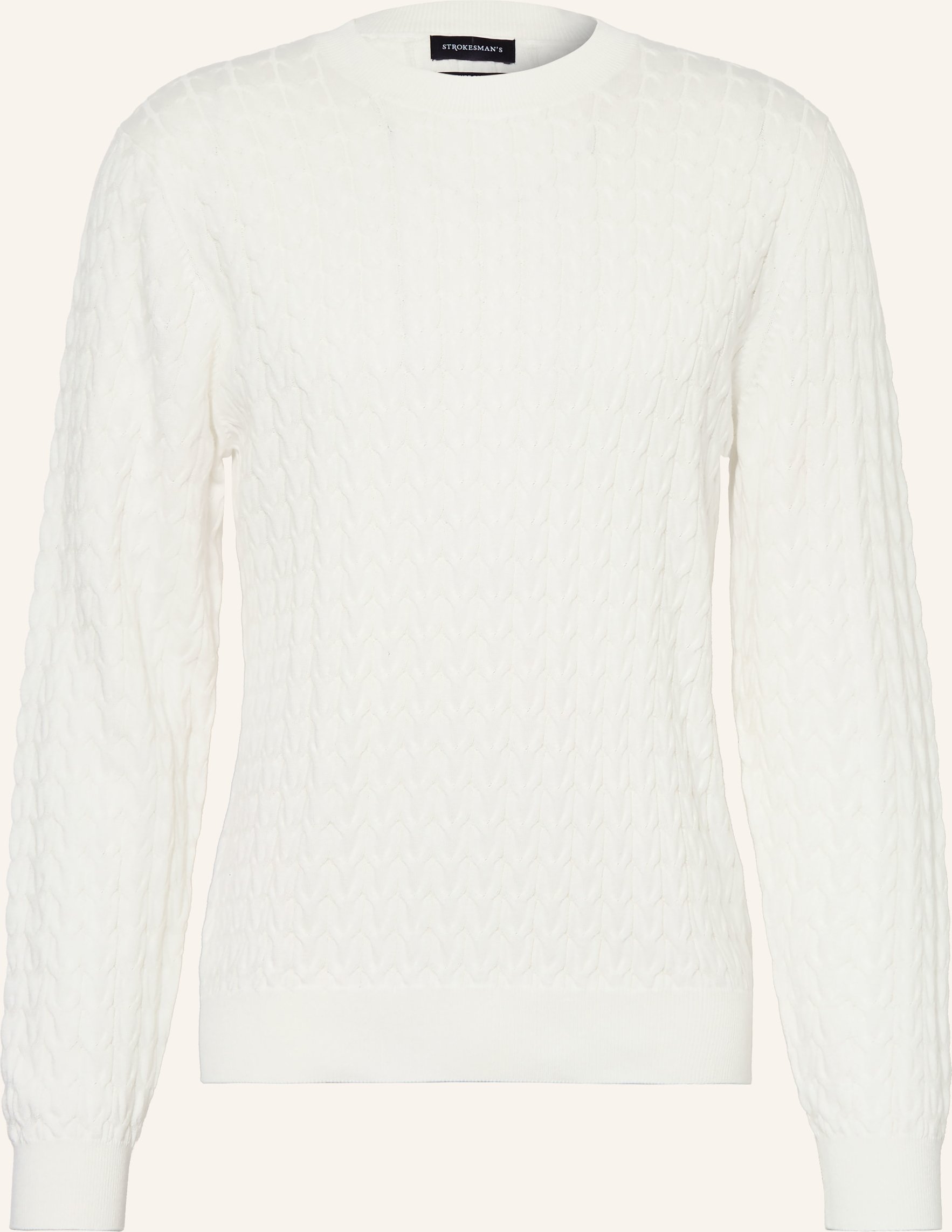 Strokesman's Pullover weiss