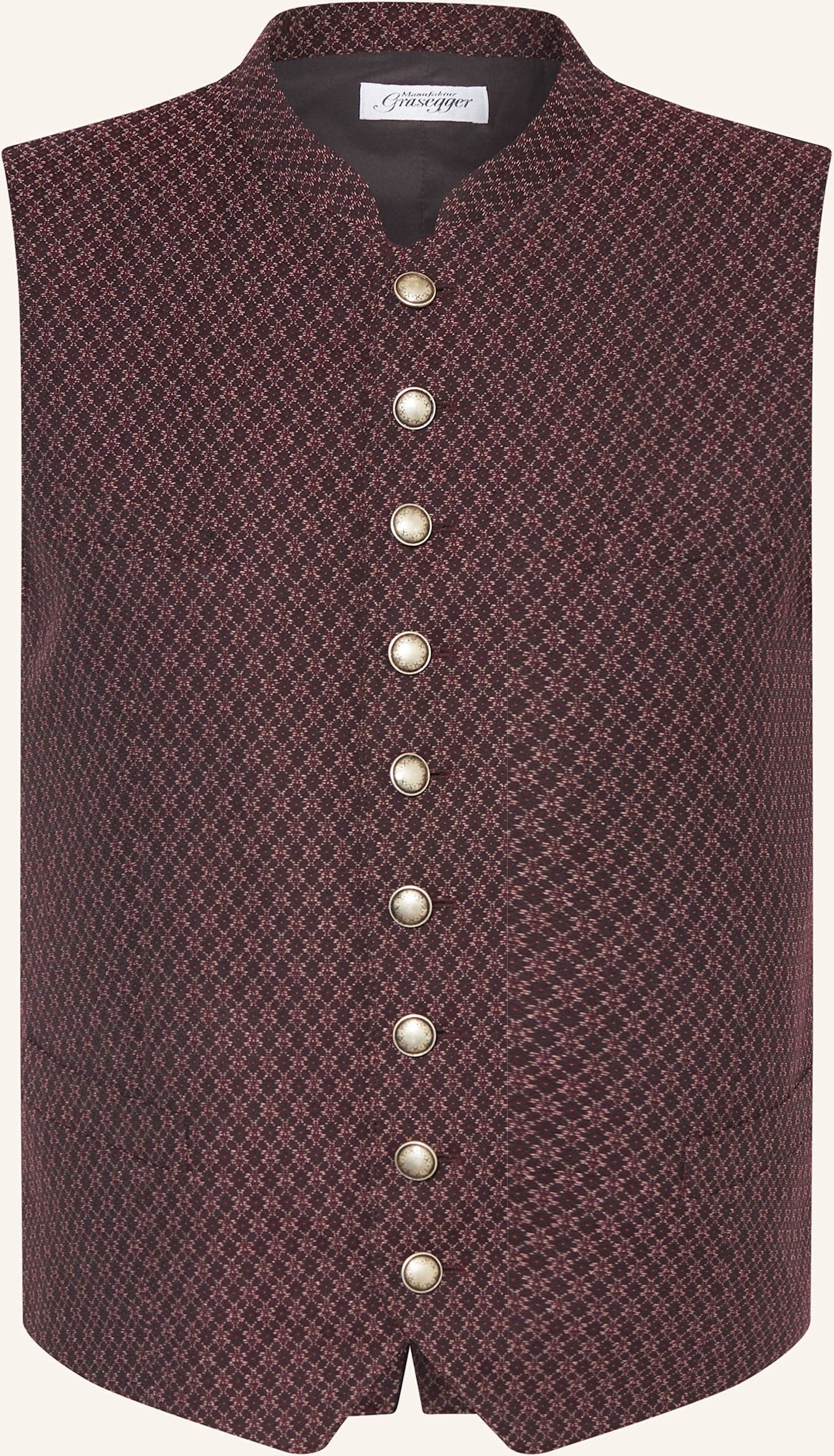 Grasegger Trachtenweste Voitl 5 rot