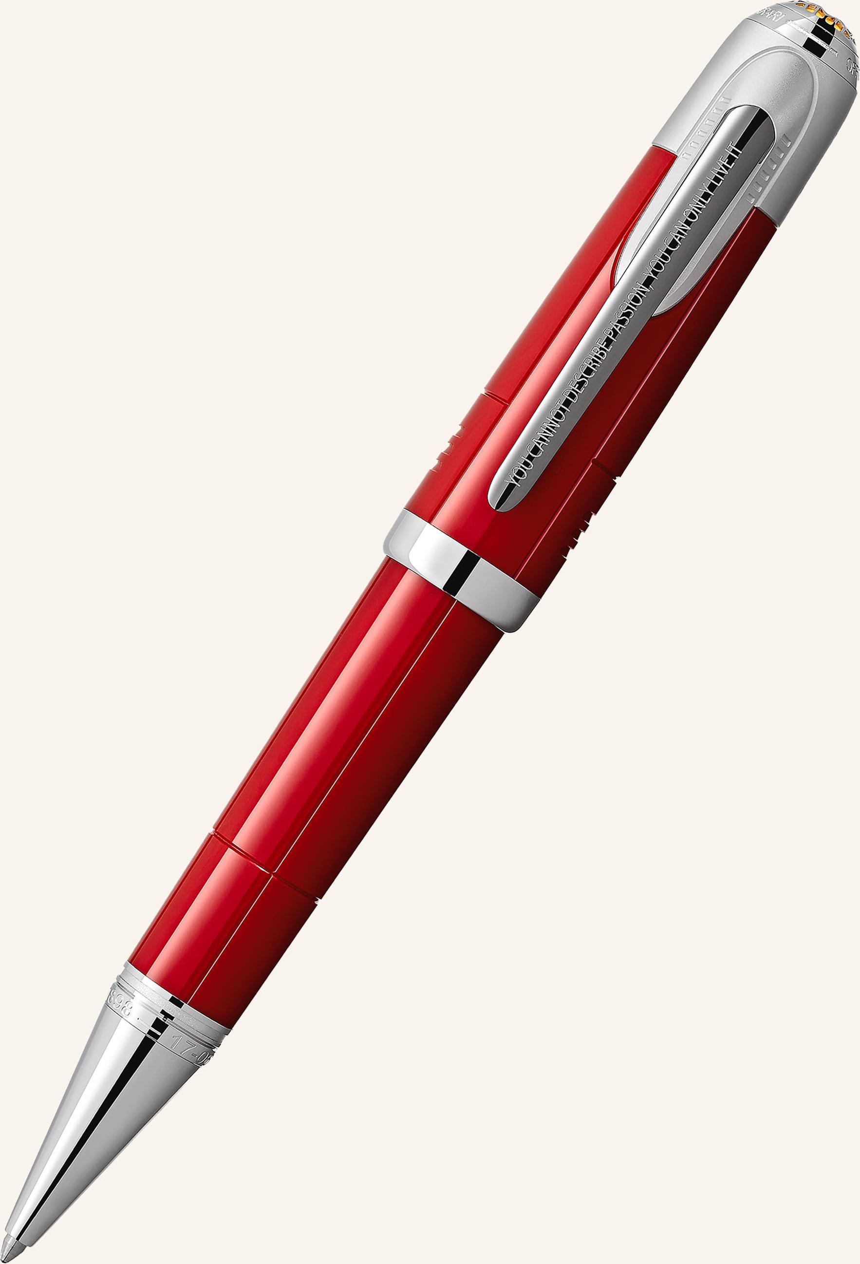 Montblanc Kugelschreiber Great Characters Enzo Ferrari Special Edition rot