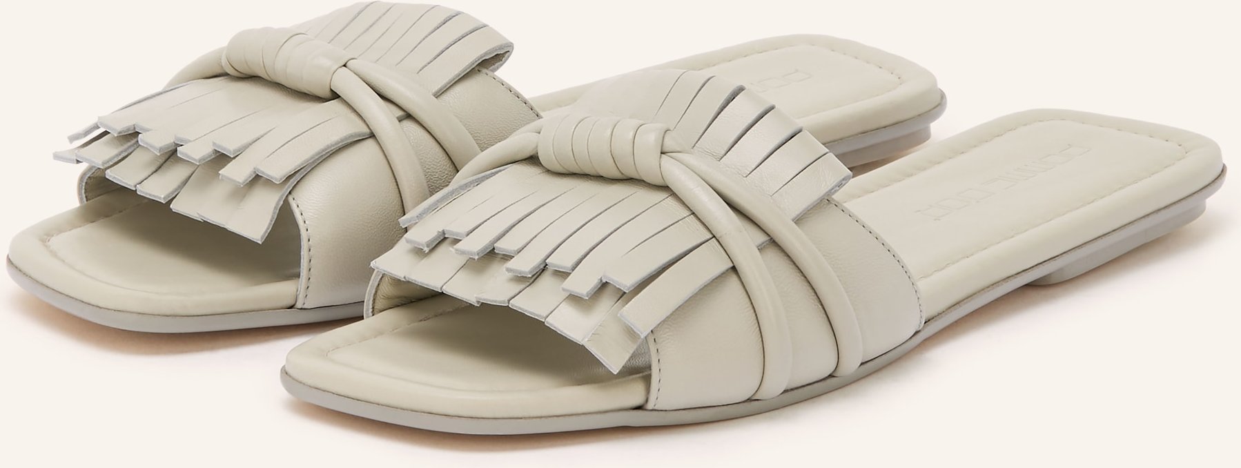 Pomme D'or Pantoletten Miley gruen