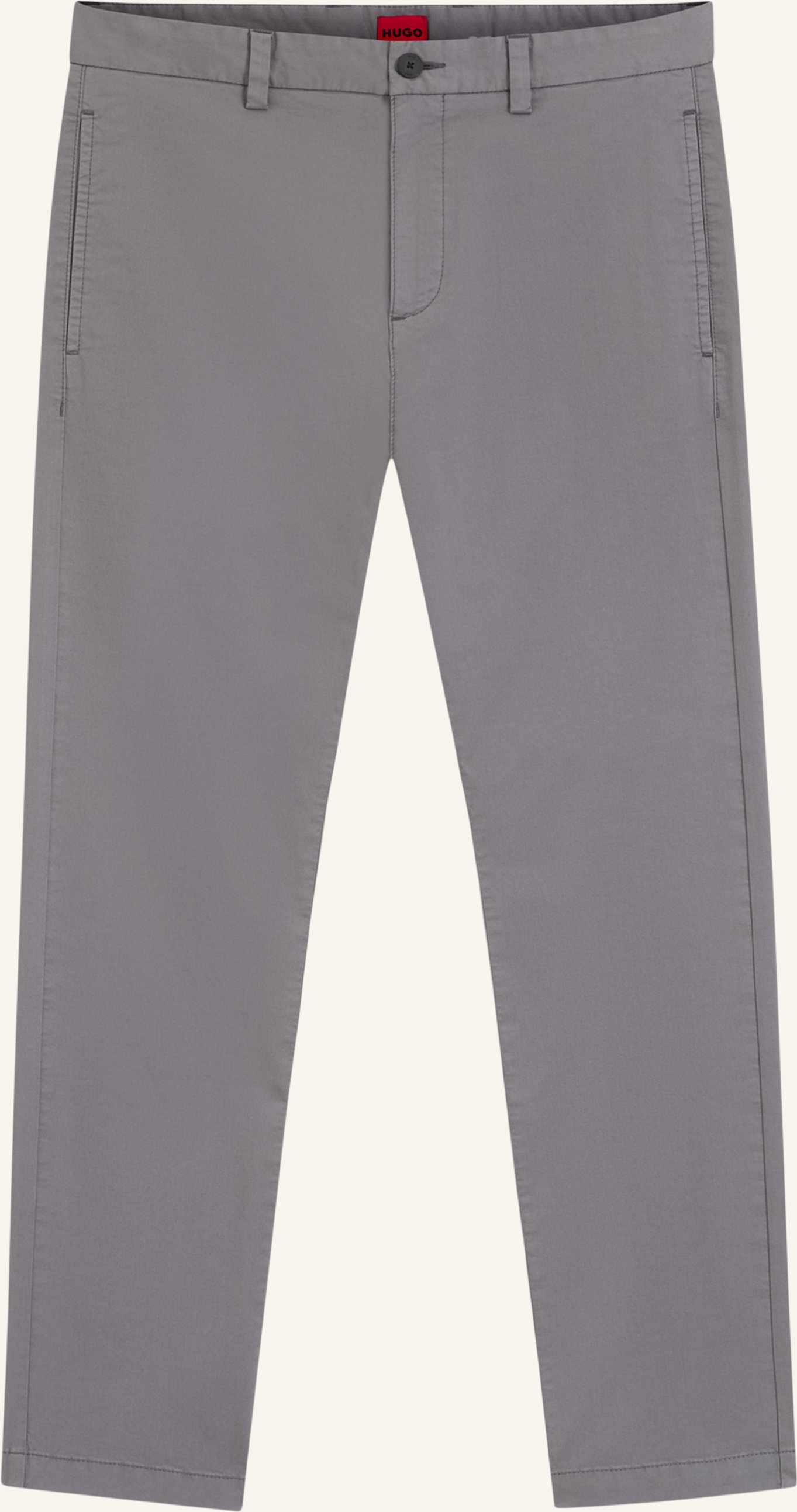 Hugo Casual Hose david251d Slim Fit grau