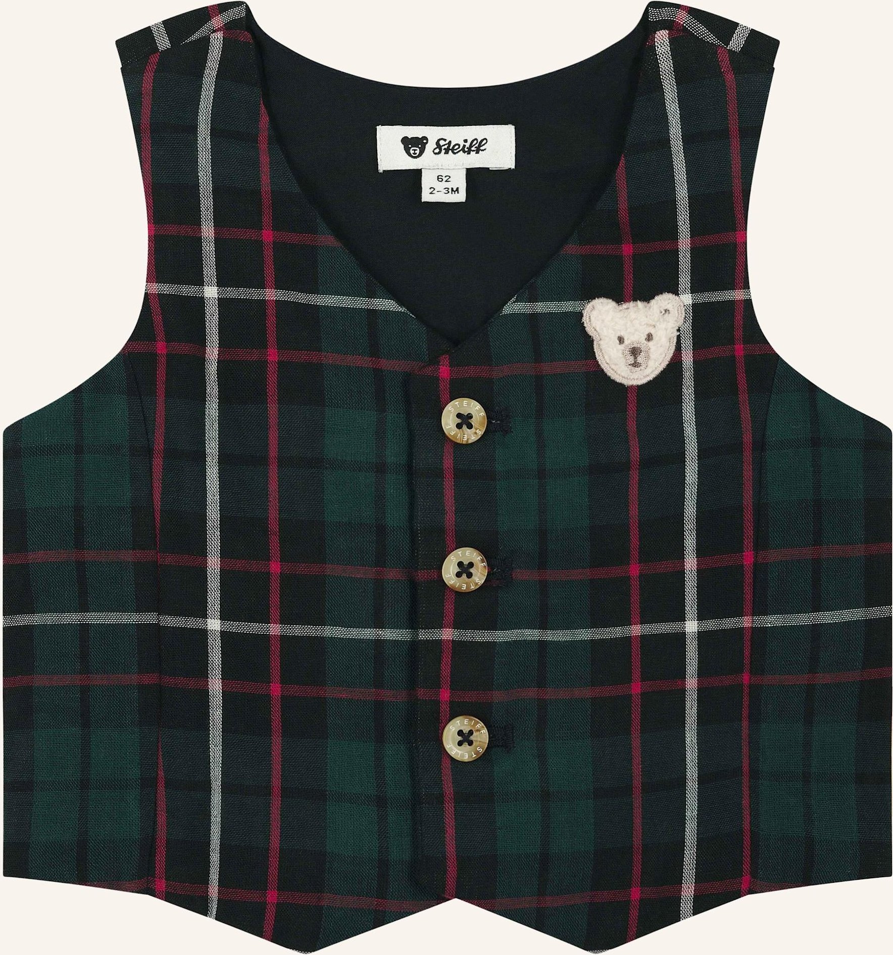 Steiff Weste Celebration blau