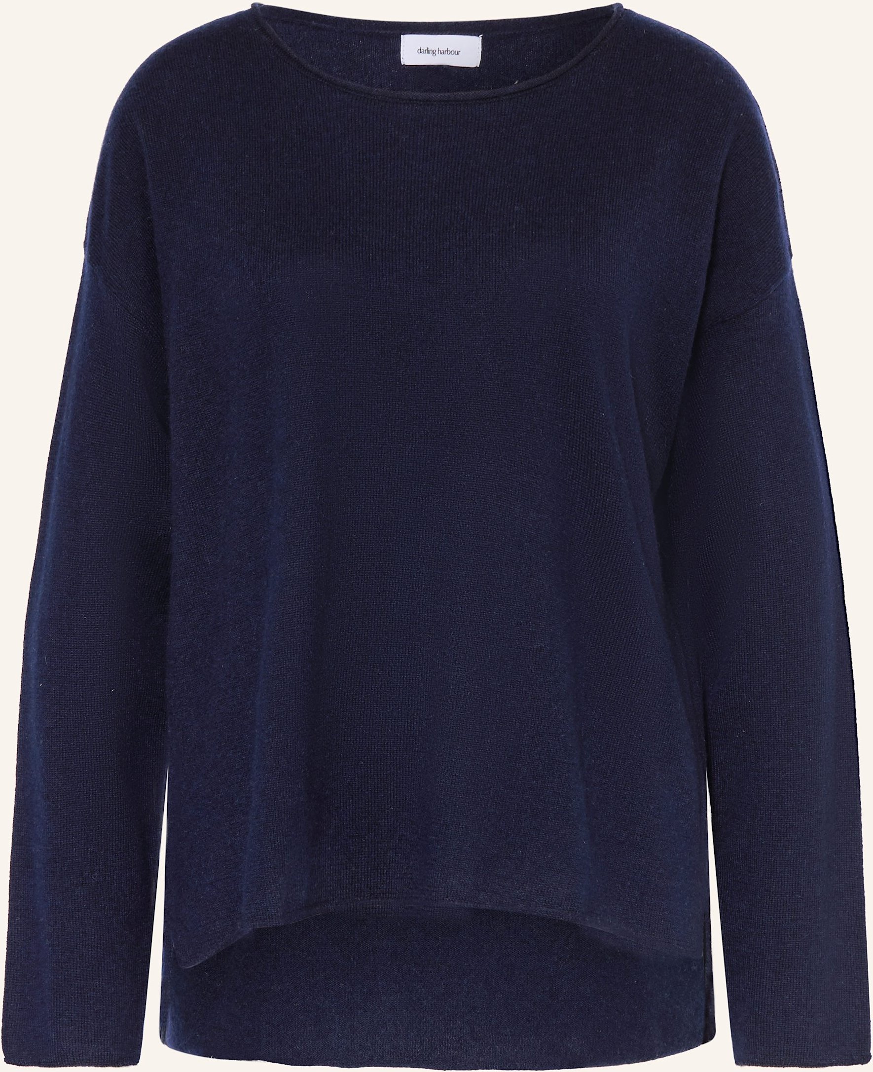 Darling Harbour Cashmere-Pullover blau