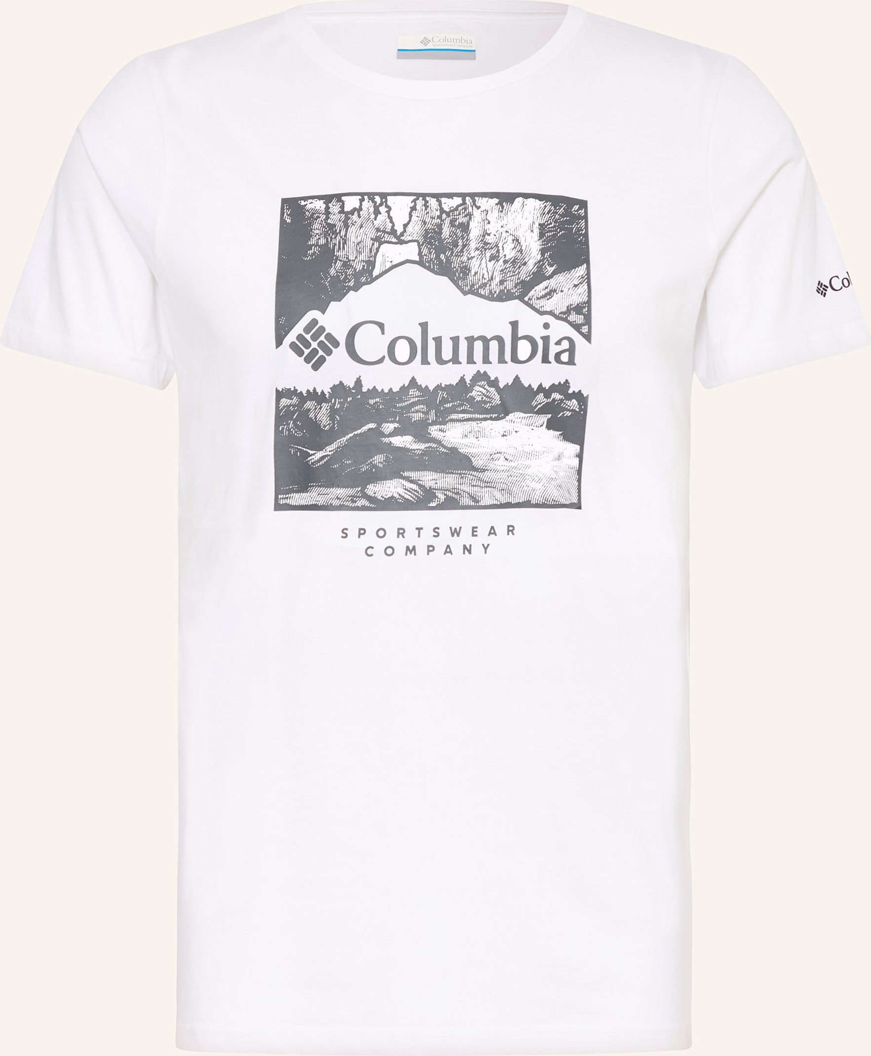 Columbia T-Shirt weiss