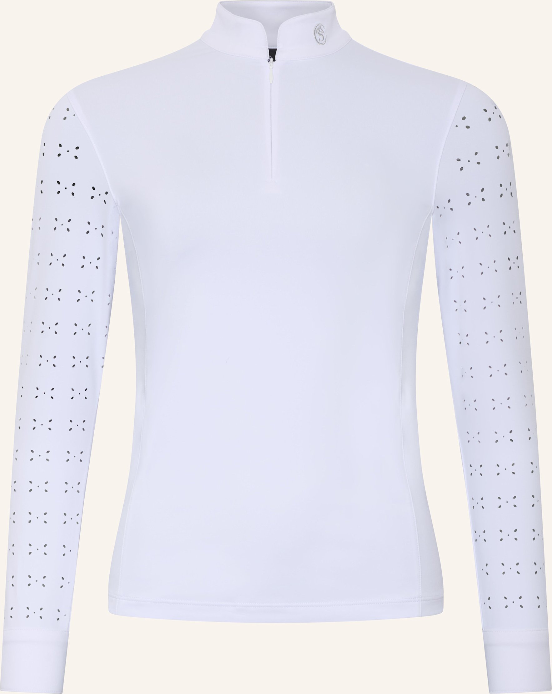 Silver Circle Turniershirt Chilaili weiss