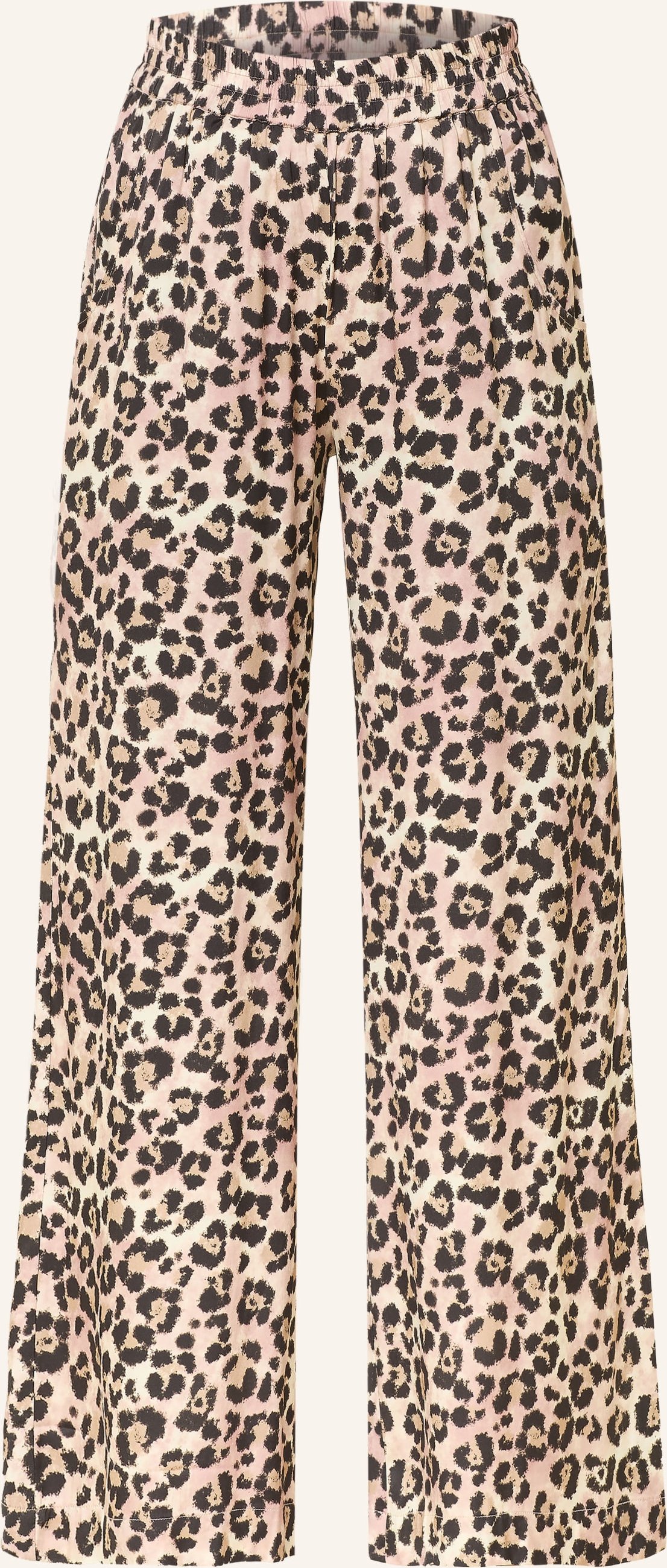 Lilienfels Marlenehose Aus Satin braun