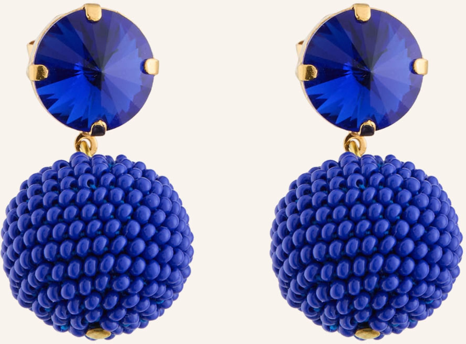 Seenberg Ohrhänger blau