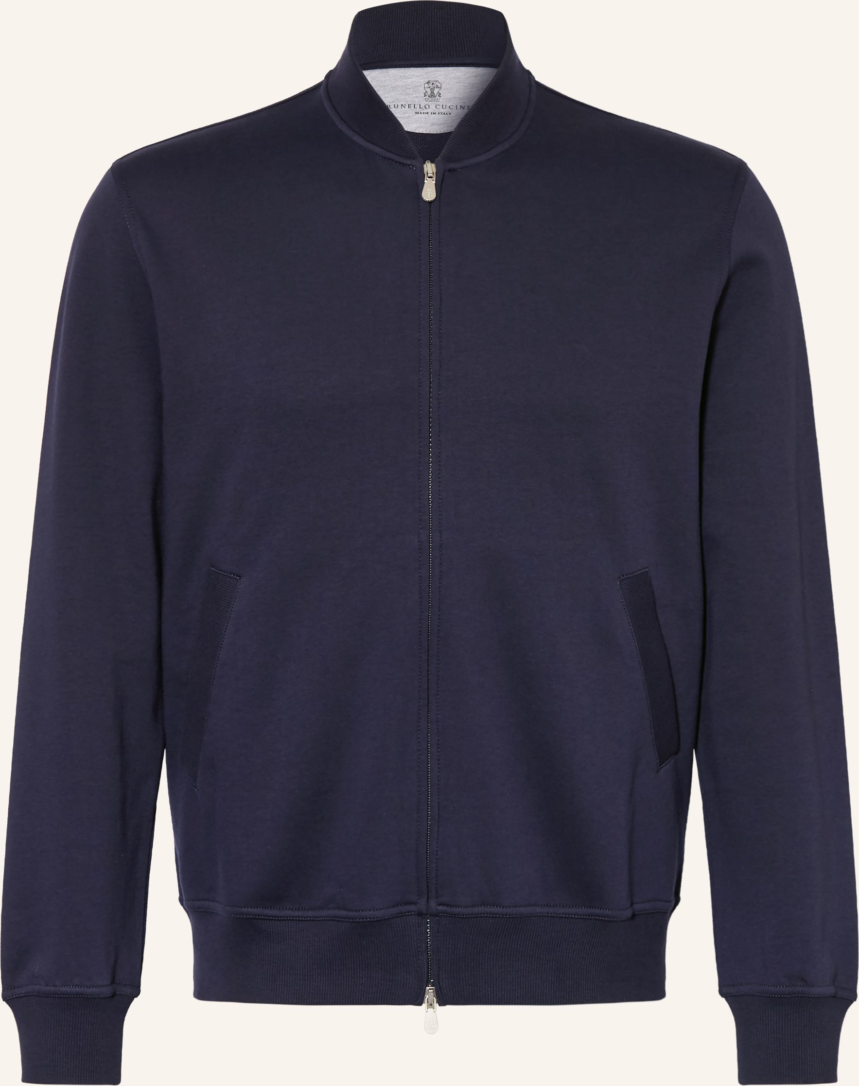 Brunello Cucinelli Sweatjacke blau
