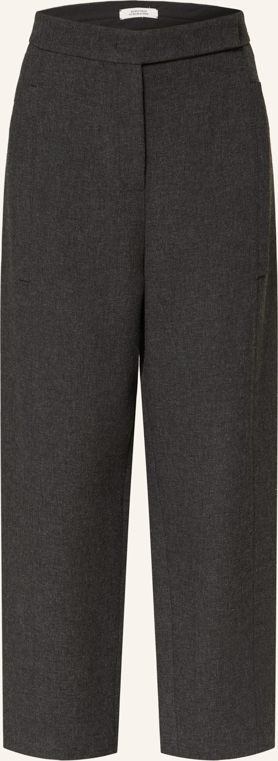 Dorothee Schumacher 7/8-Hose Layered Coolness grau