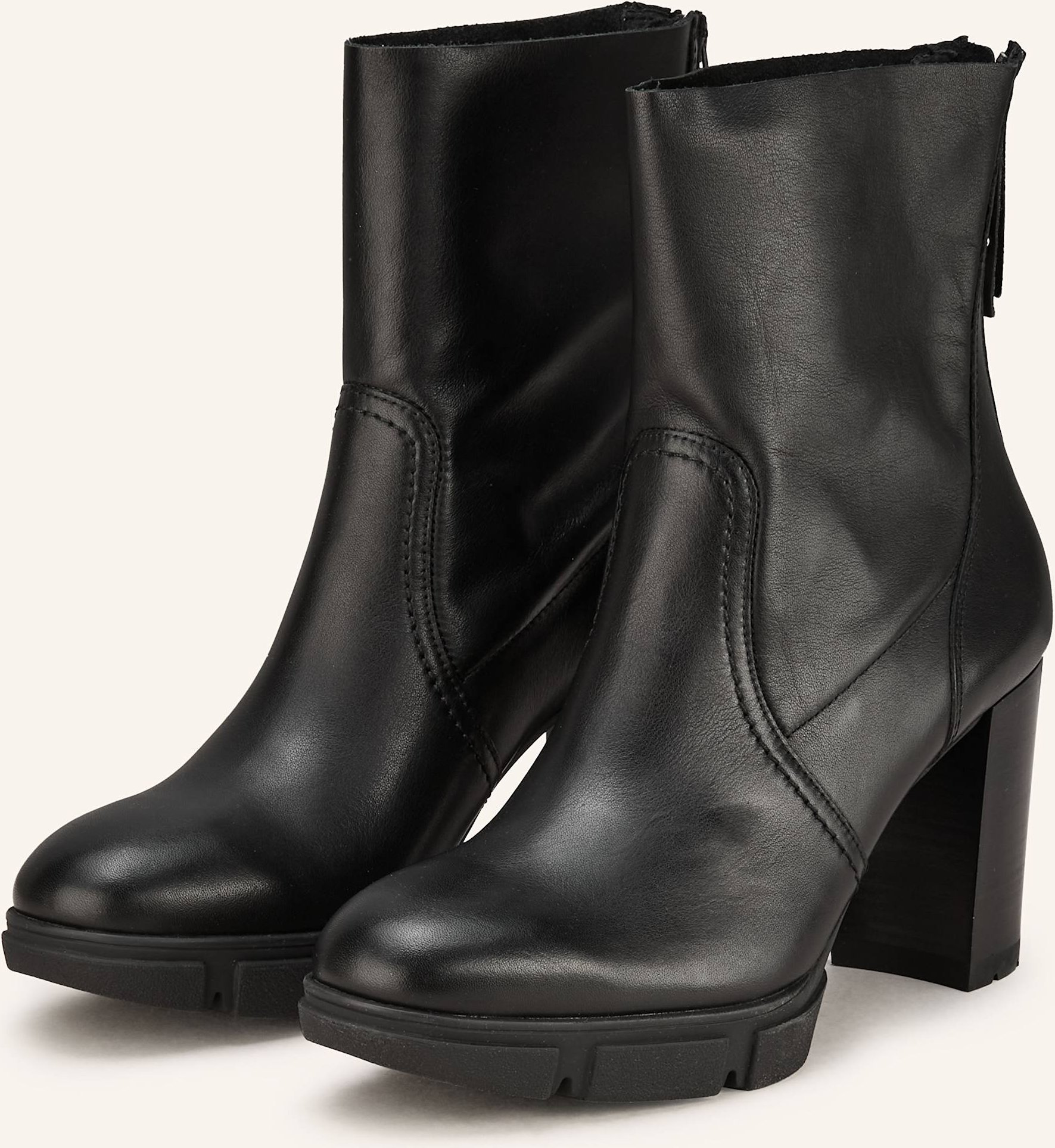 Paul Green Stiefeletten schwarz