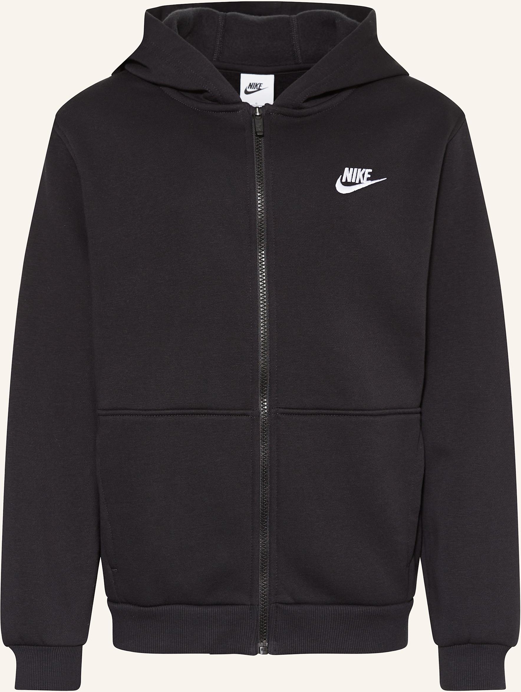 Nike Sweatjacke schwarz