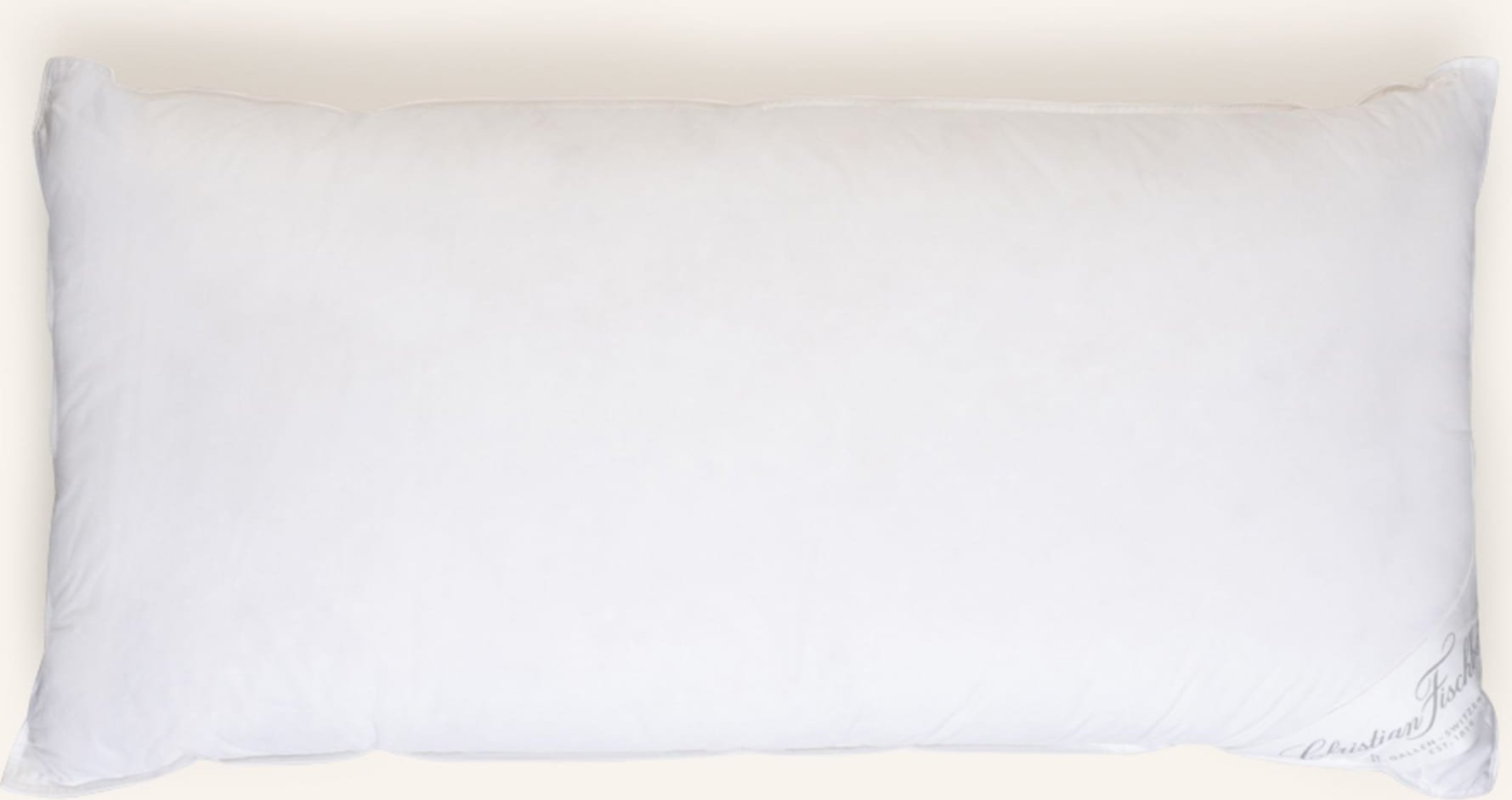 Christian Fischbacher Daunenkissen Wengen weiss