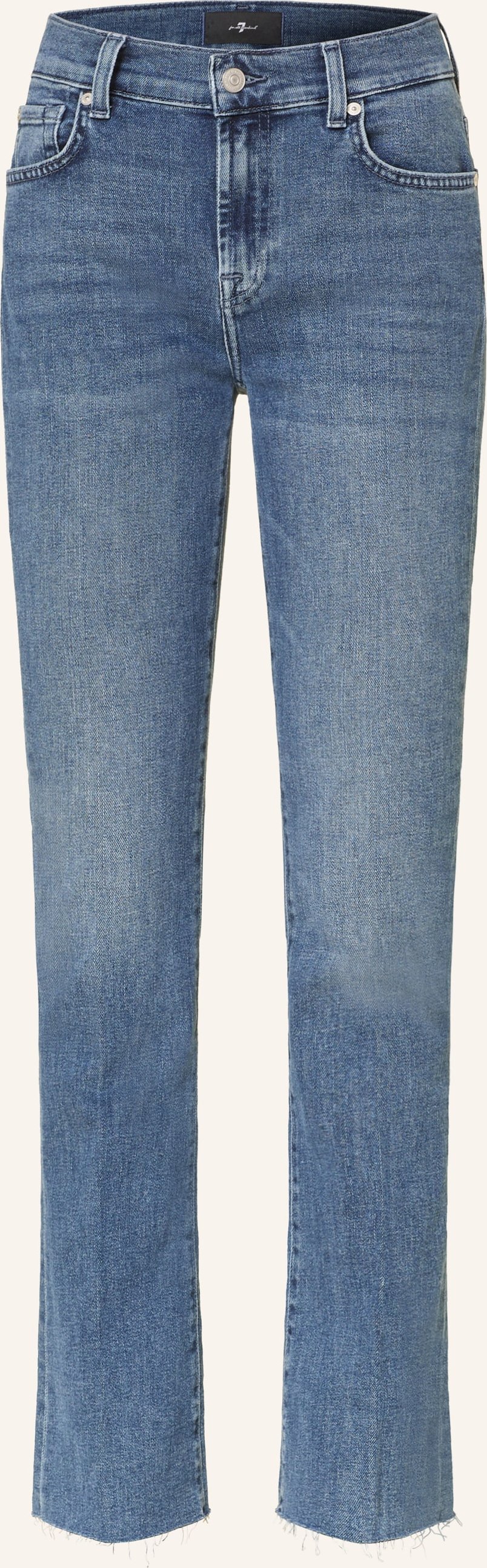 7 For All Mankind Bootcut Jeans Bootcut Tailorless blau