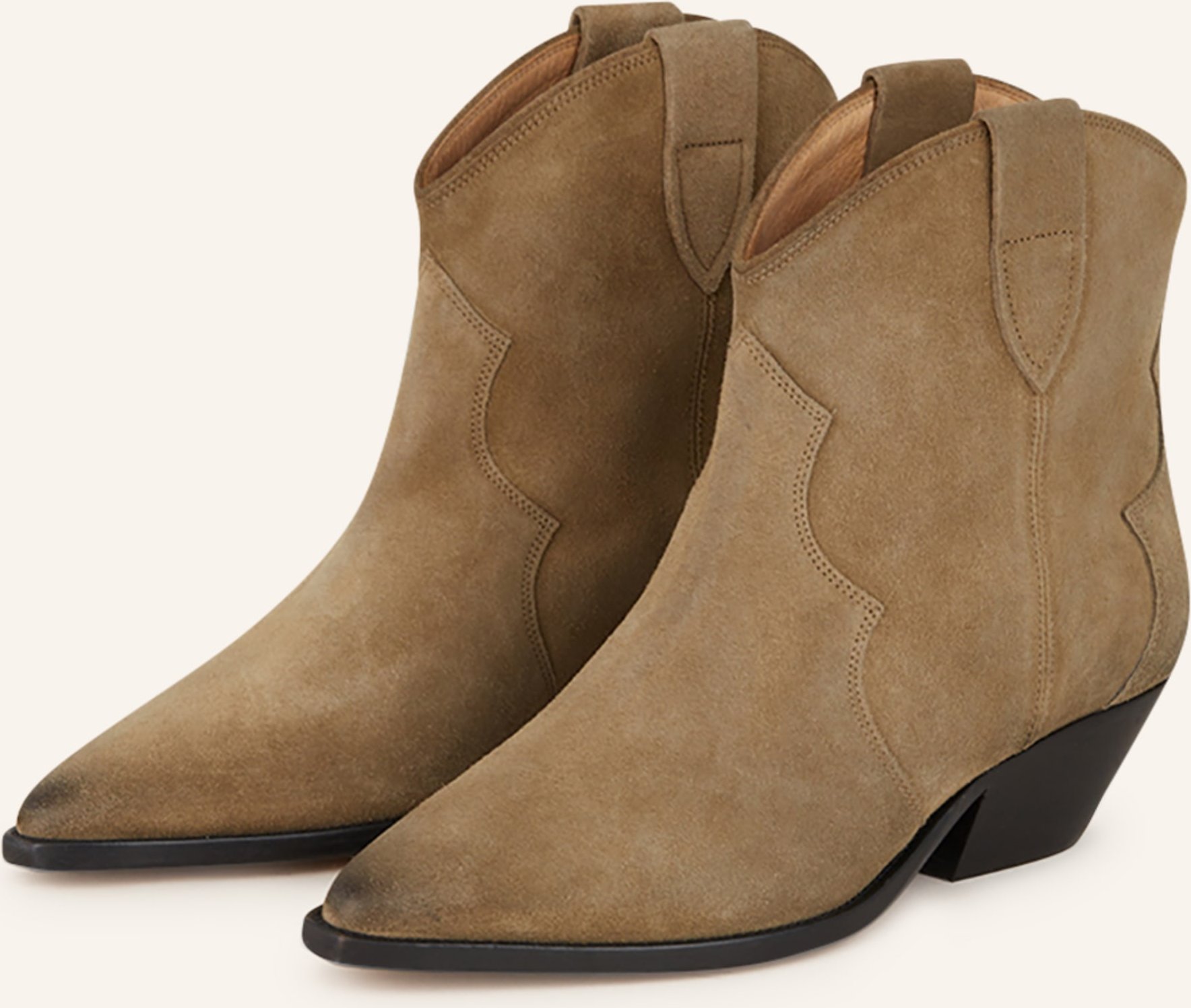 Isabel Marant Cowboy Boots Dewina grau