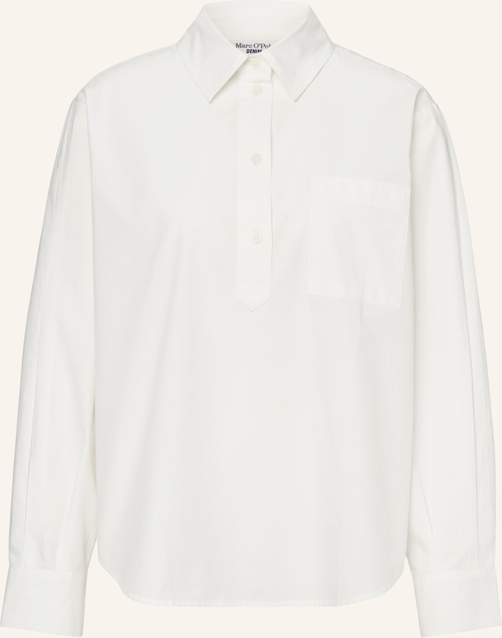 Marc O'polo Denim Bluse weiss