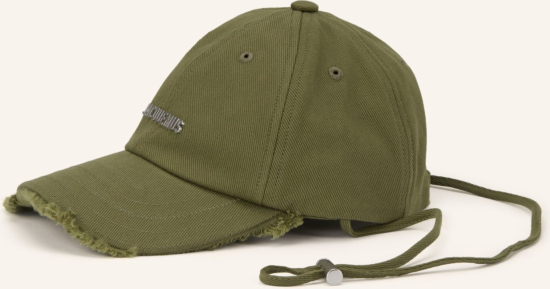 Jacquemus Cap La Casquette Artichaut gruen