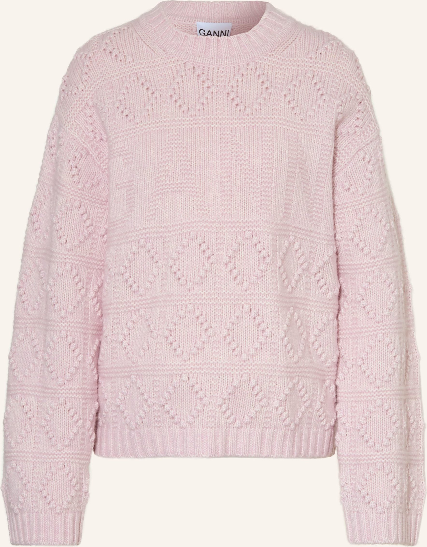 Ganni Pullover rosa