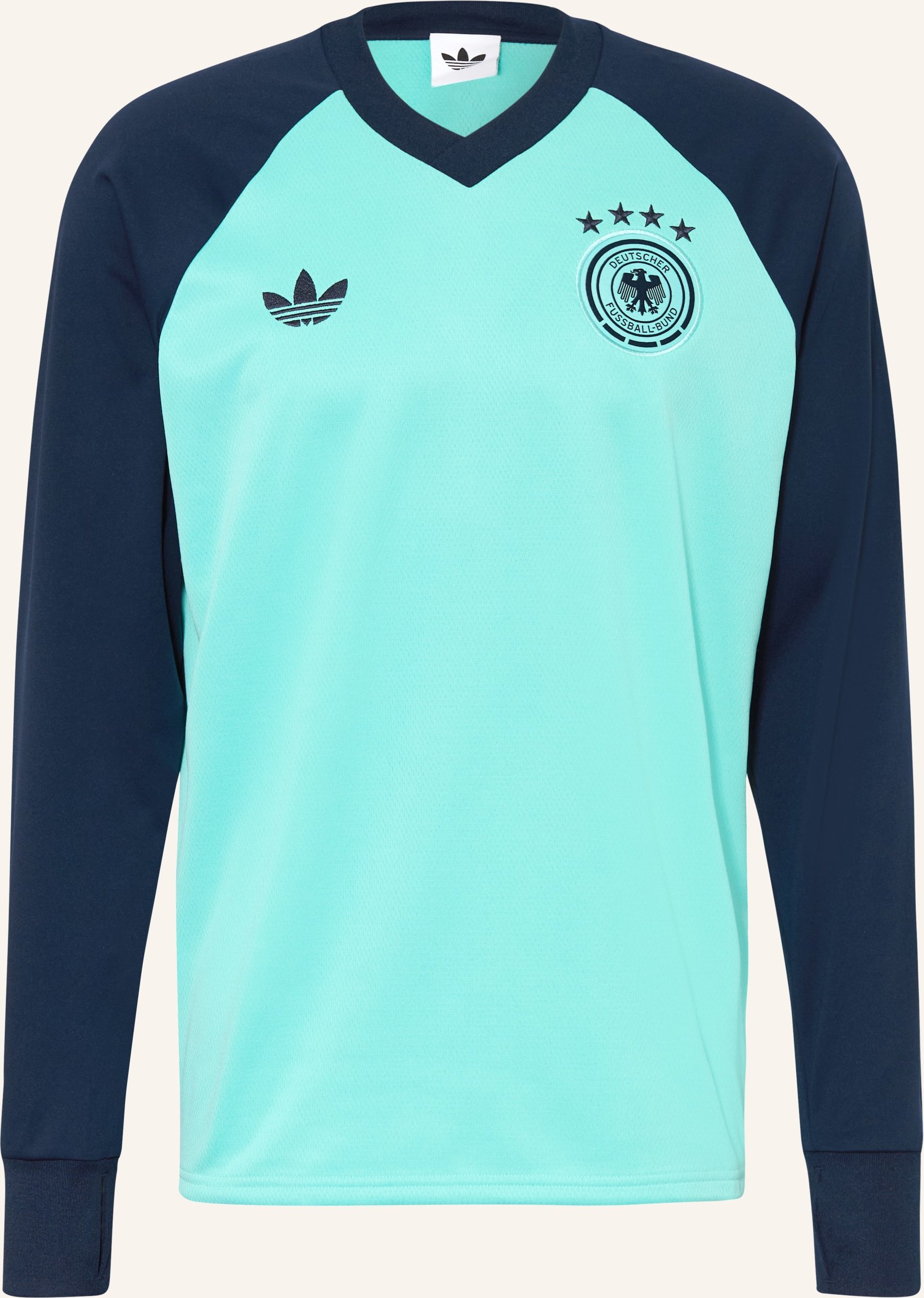 Adidas Aufwärmtrikot Deutschland 26 Pre-Match blau