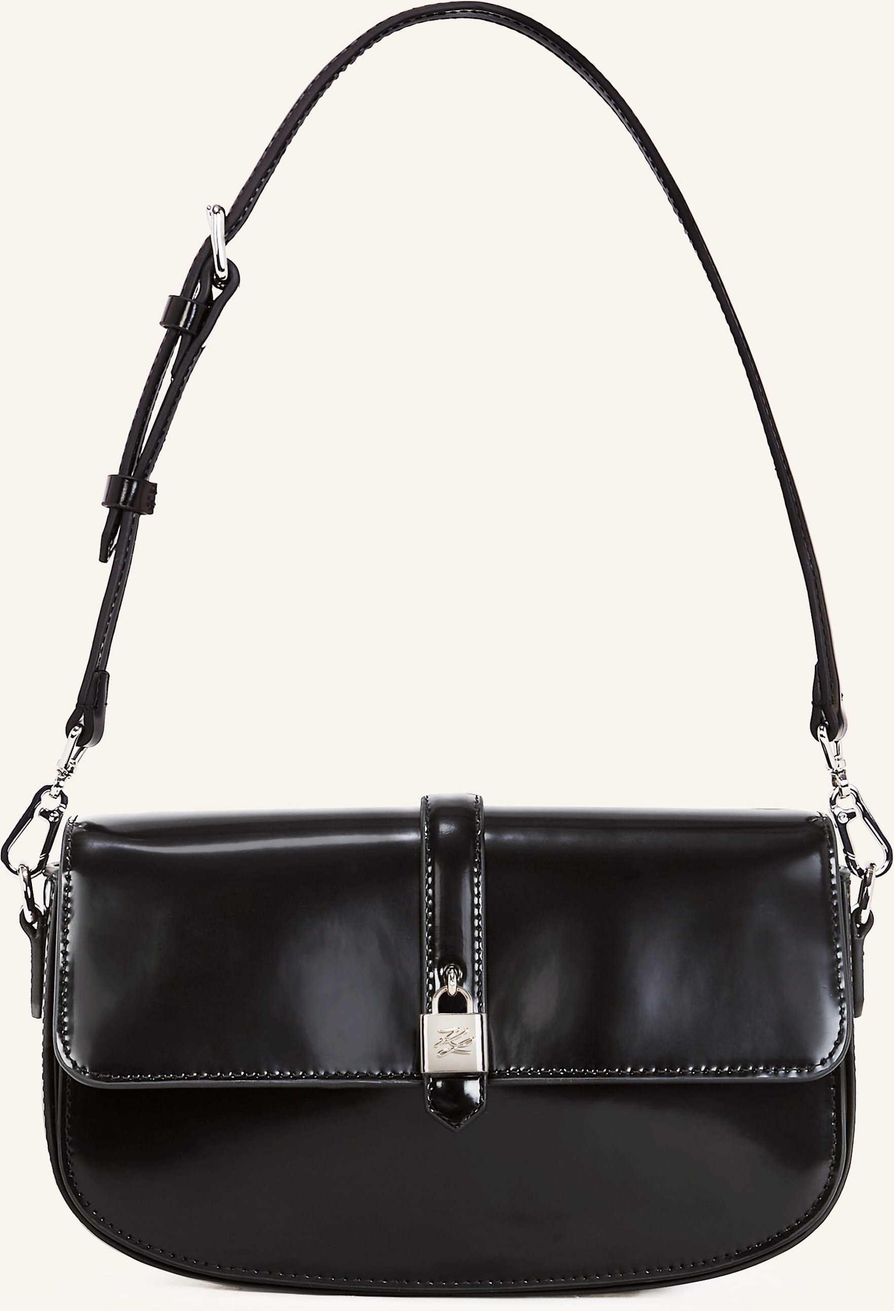 Karl Lagerfeld Schultertasche schwarz