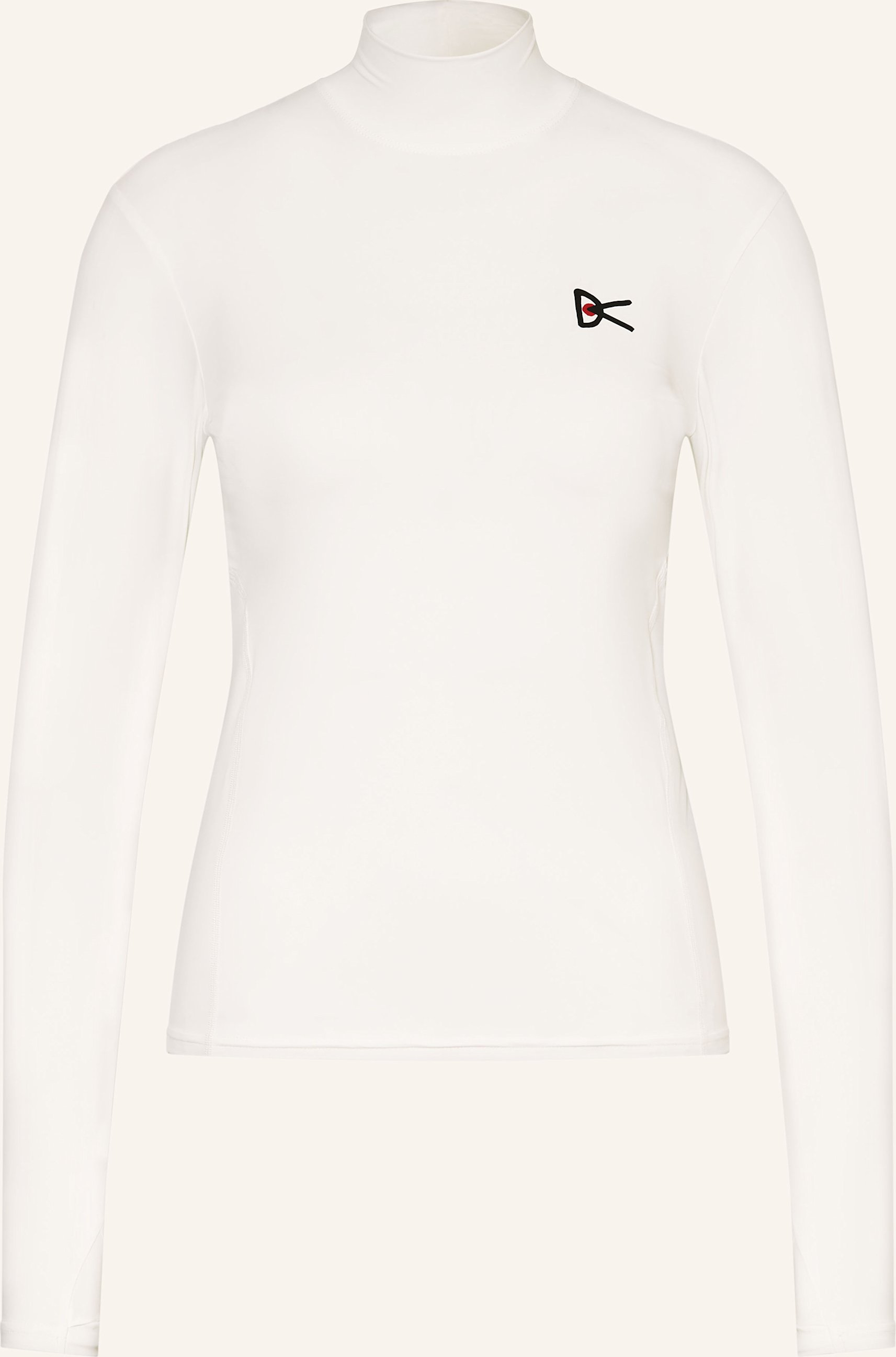 District Vision Laufshirt Paneled weiss