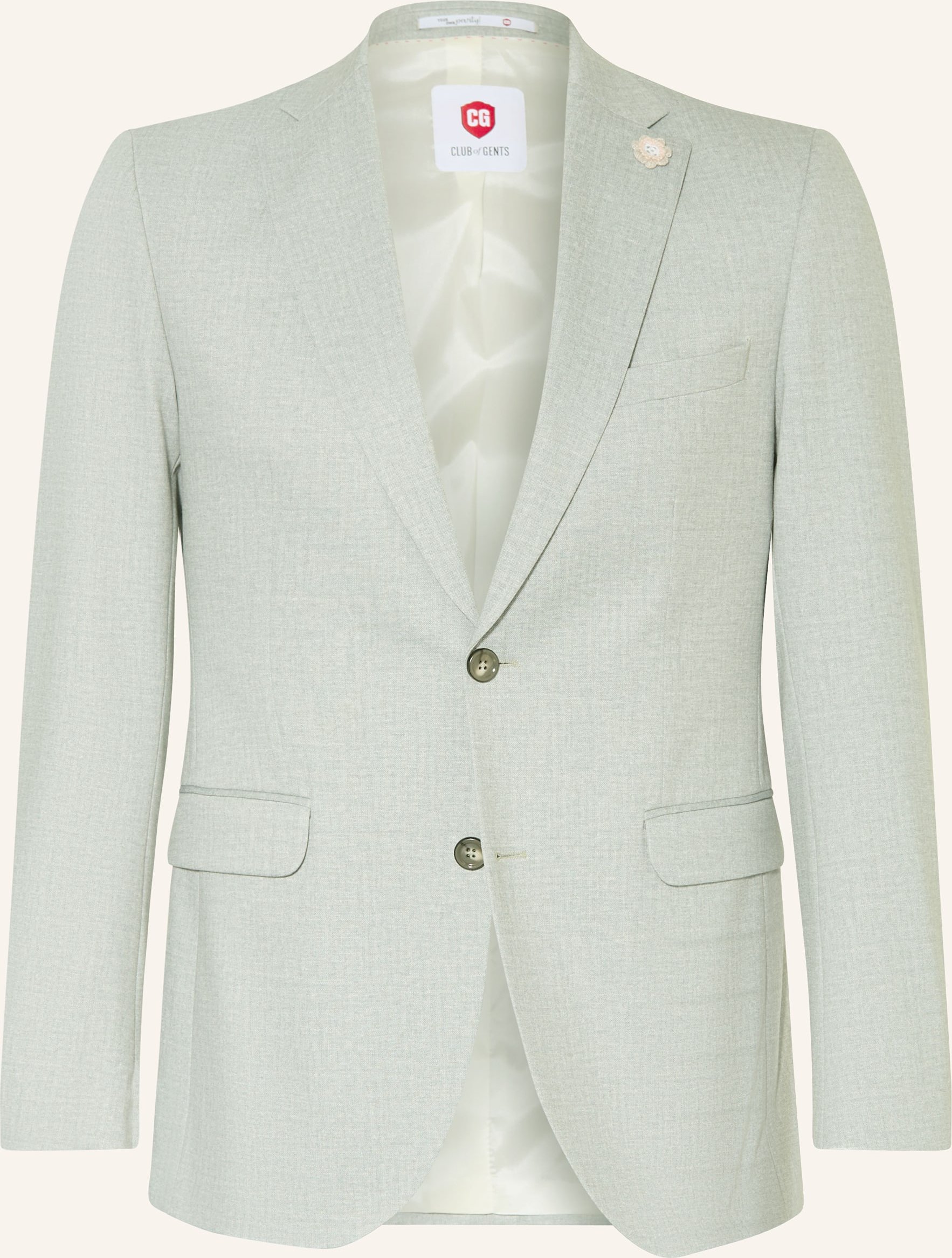 Cg - Club Of Gents Anzugsakko Cg Paul Slim Fit gruen