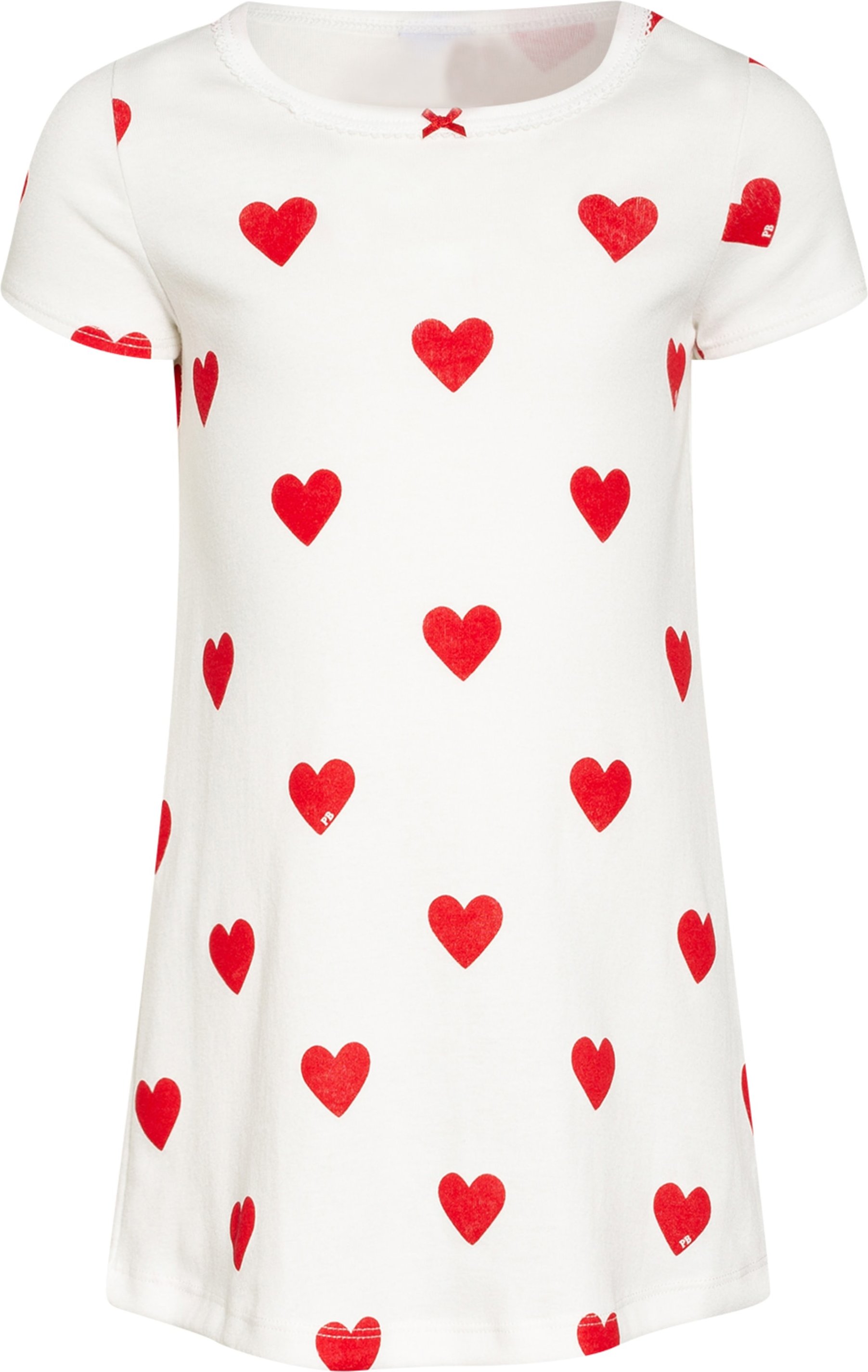 Petit Bateau Nachthemd weiss