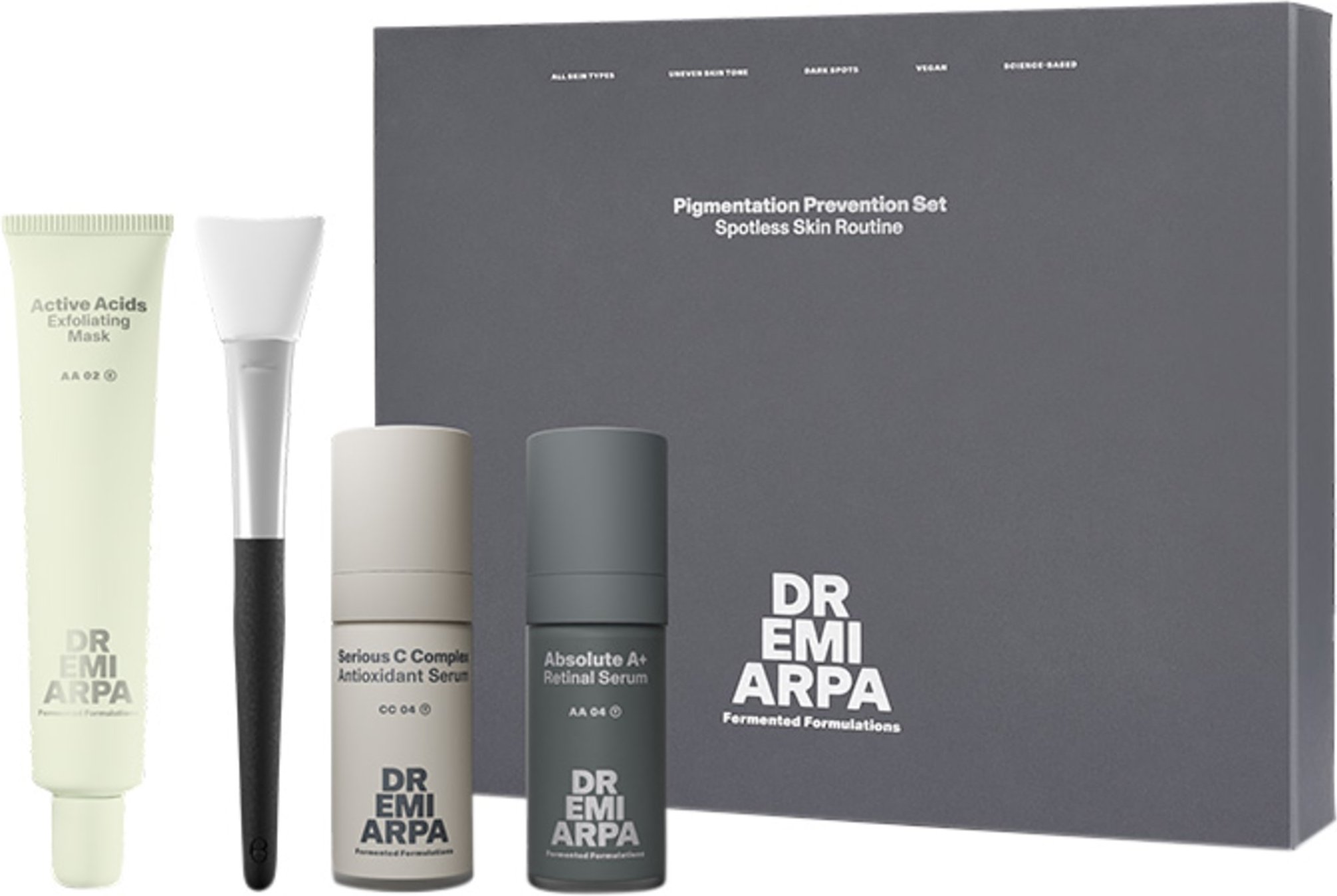Dr. Emi Arpa Skin Pigmentation Prevention Set Spotless Skin Routine Pflege-Set