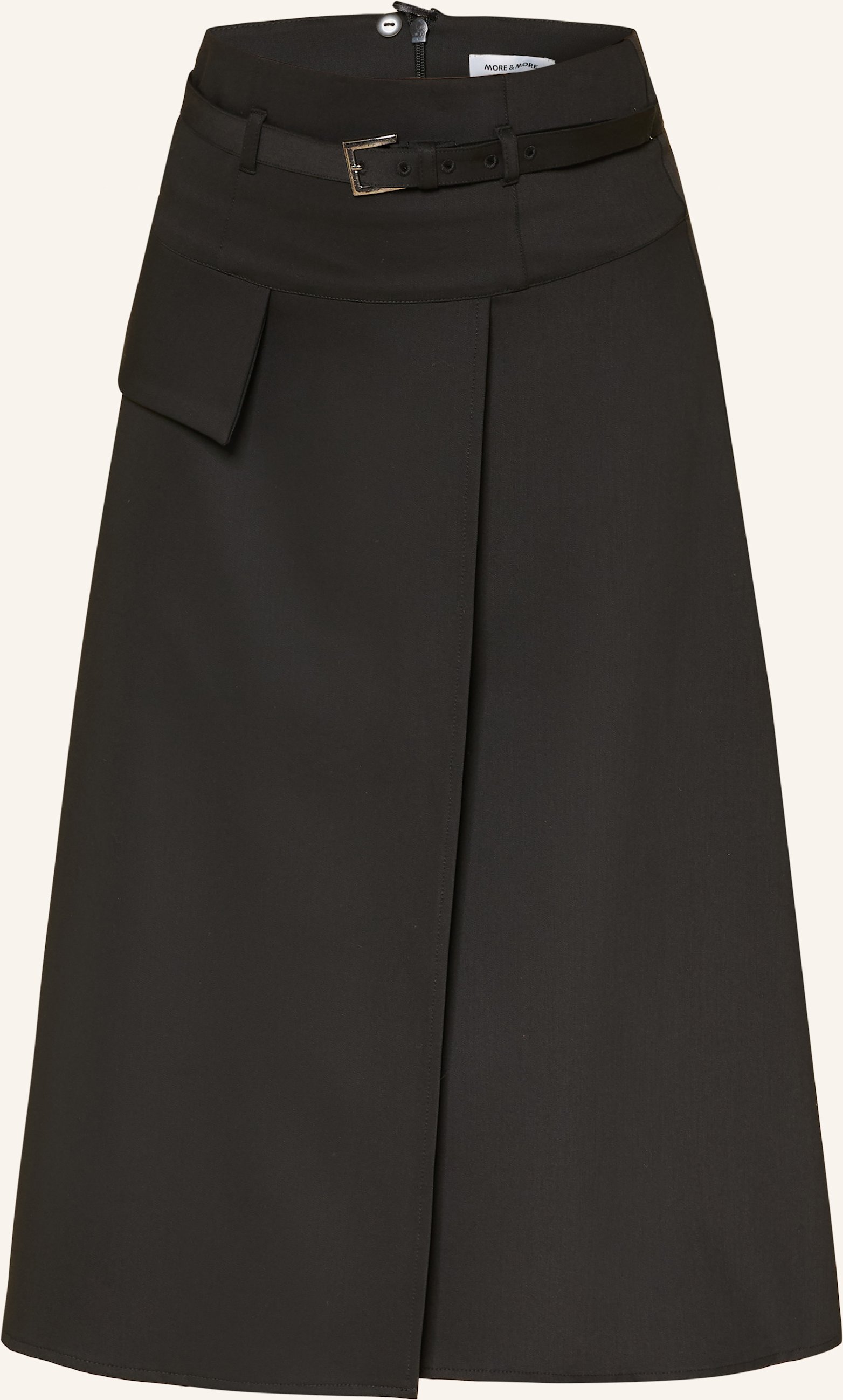 More & More Rock In Wickeloptik schwarz