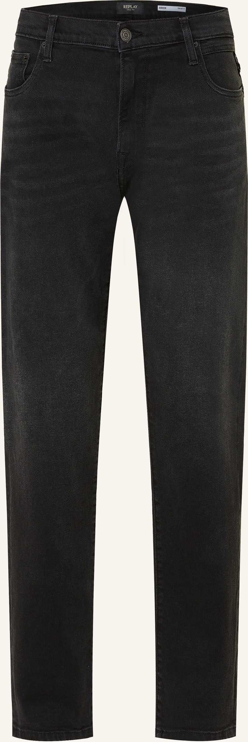 Thumbnail - Replay Jeans Straight Fit schwarz