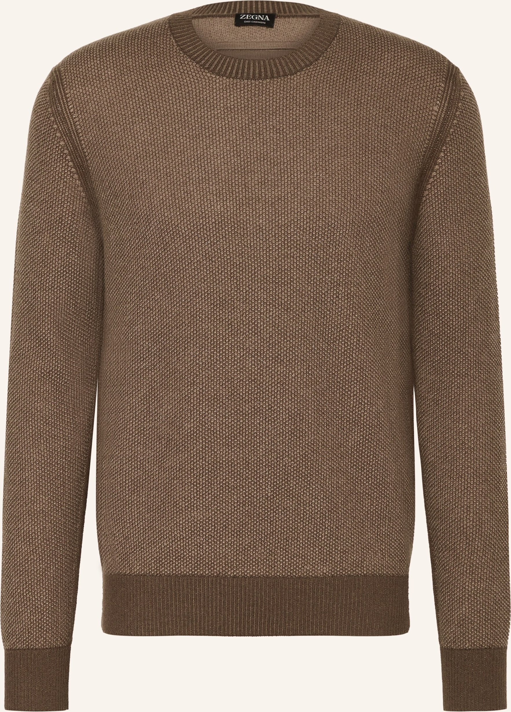 Zegna Cashmere-Pullover braun