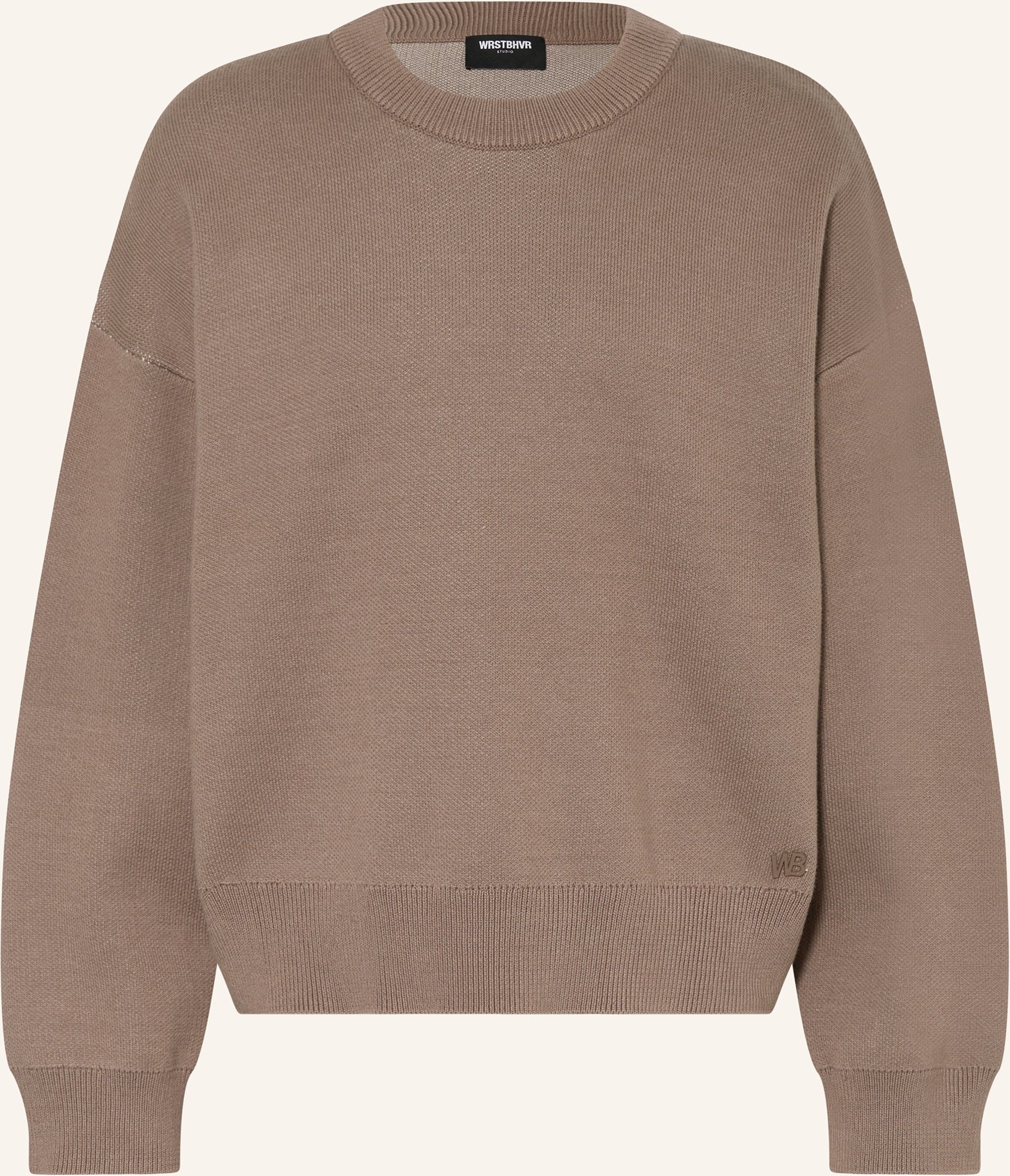 Wrstbhvr Pullover Garm beige