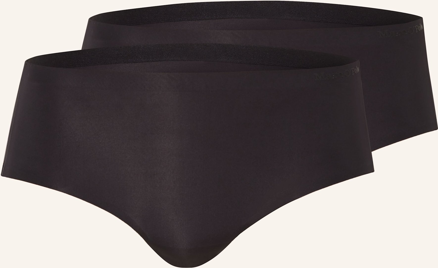 Marc O'polo 2er-Pack Taillenpanties schwarz