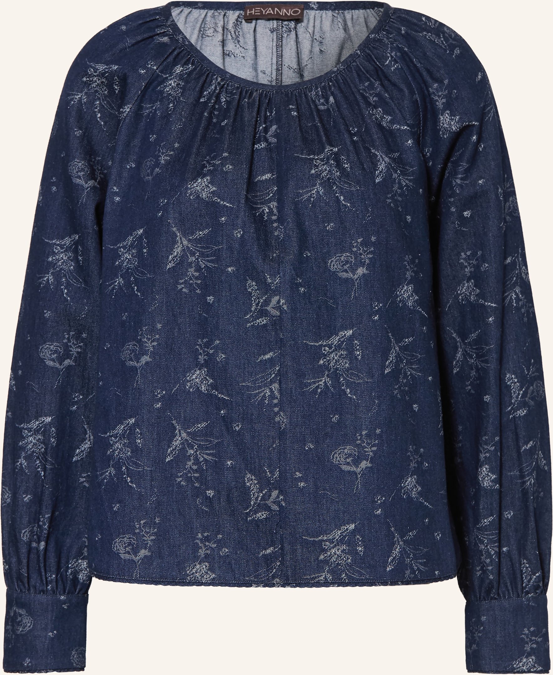 Heyanno Jeansbluse Mmhpoise blau