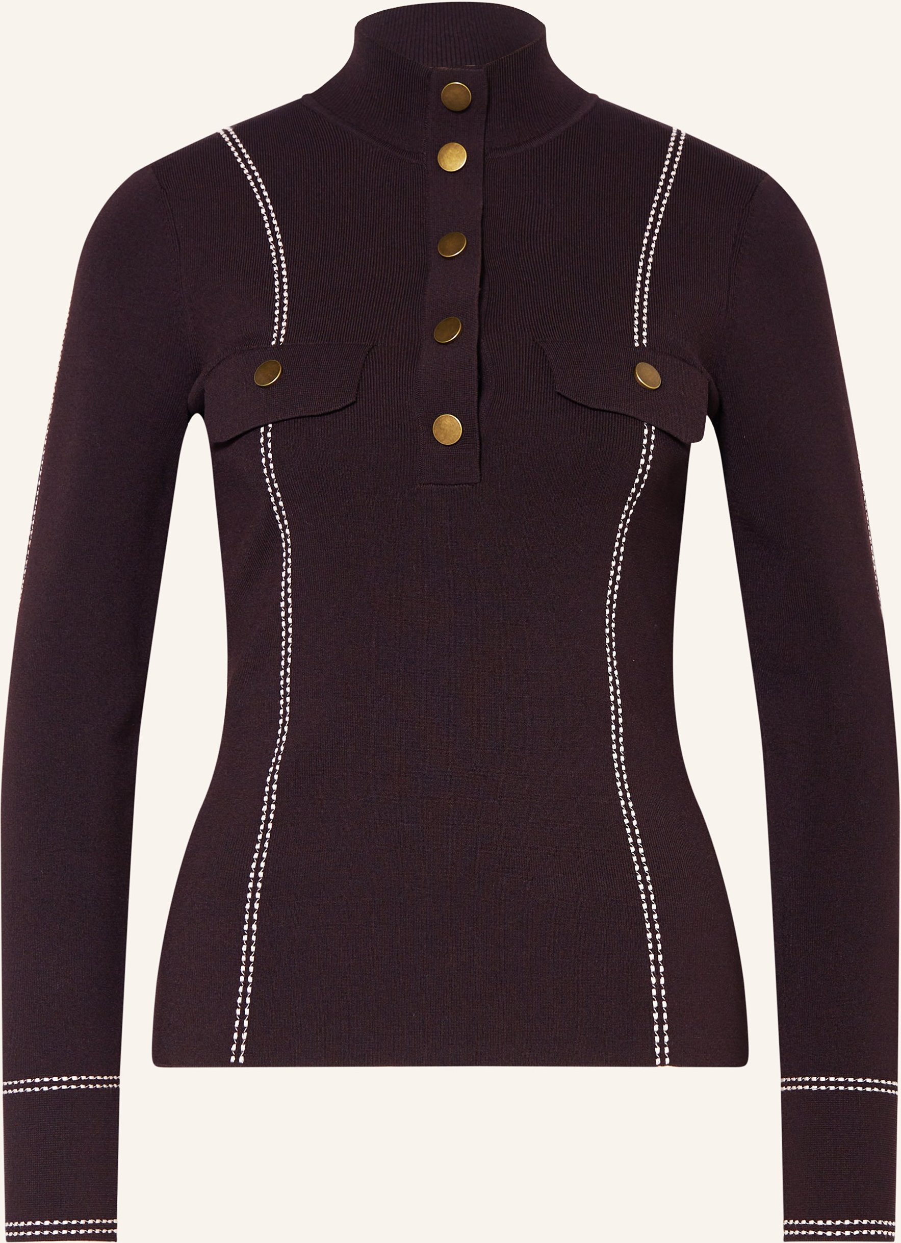 Reiss Longsleeve Eva rot